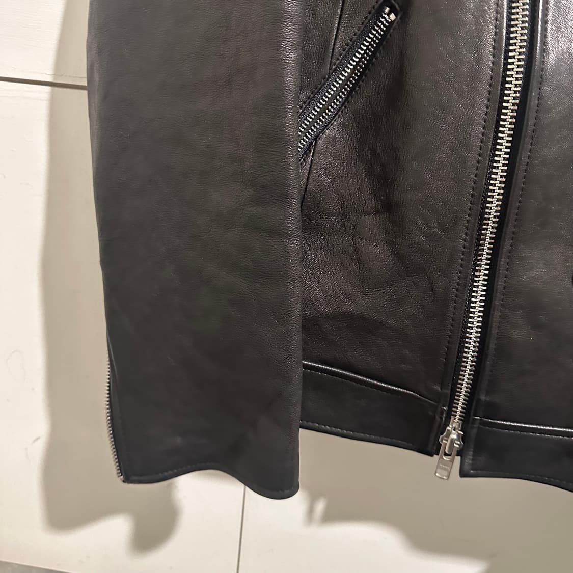 느와르라르메스 레더 자켓 상품이미지3