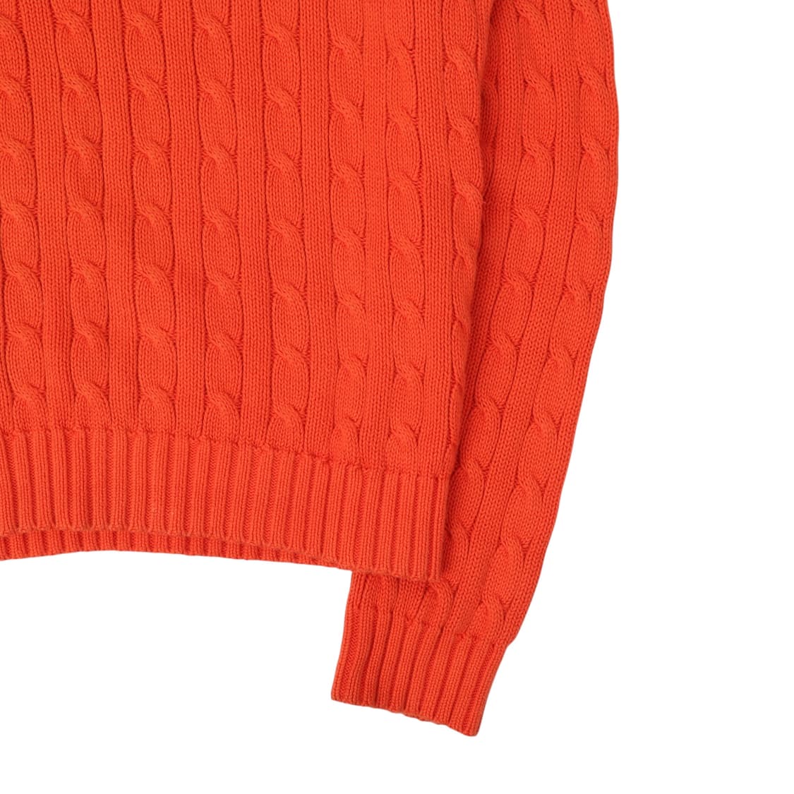 폴로 랄프로렌 오렌지 케이블 니트 상품이미지4