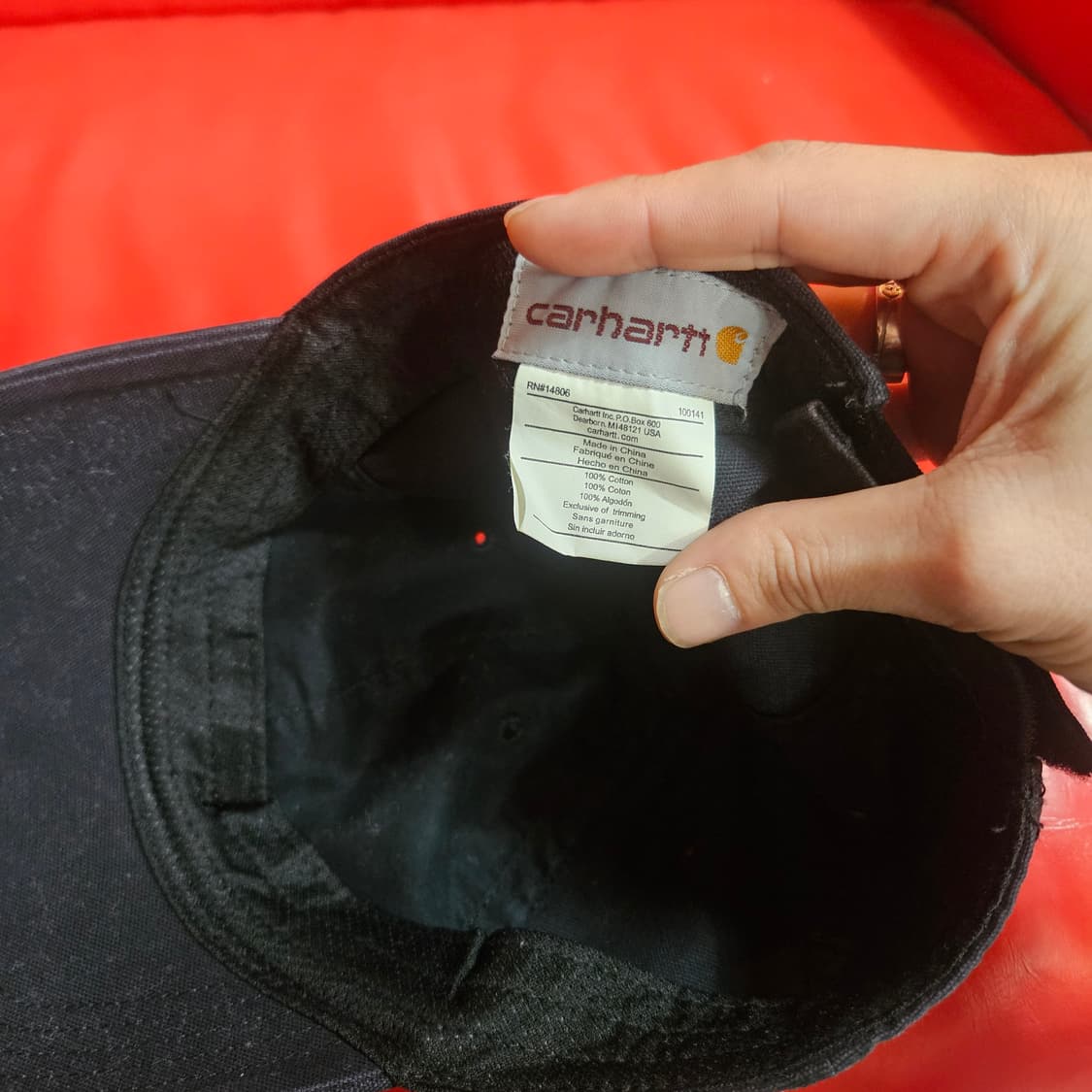 칼하트 시그니쳐 볼캡 Free 상품이미지5