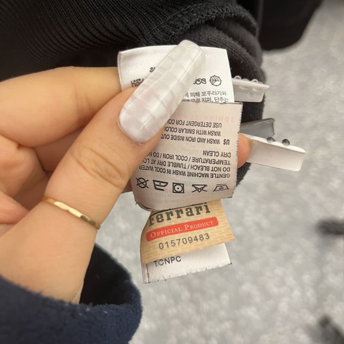 퓨마 F1 스쿠테리아 페라리 유니폼 져지 집업 M C10656 상품이미지7