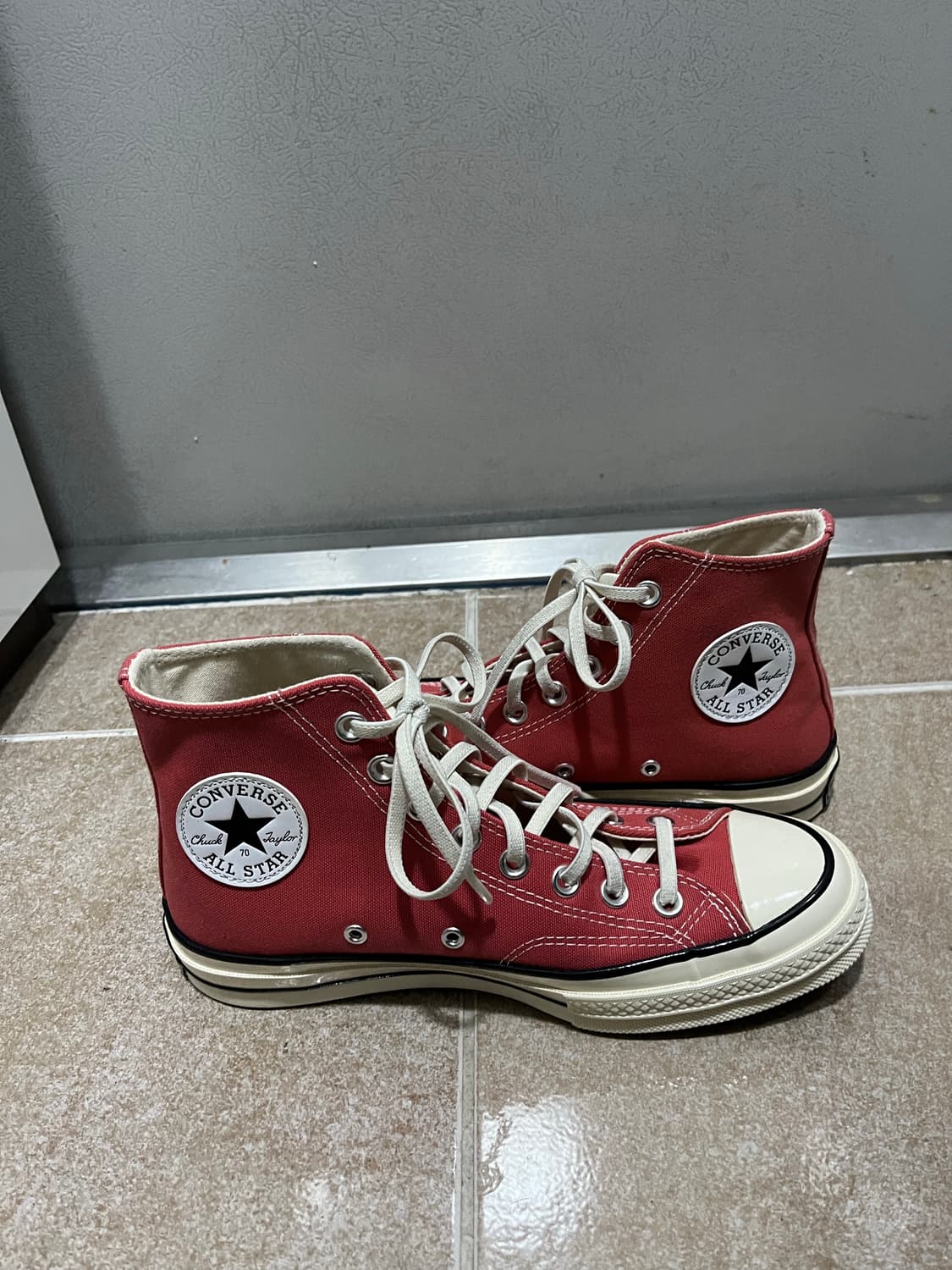 ‼️고무끈 포함) 컨버스 척테일러 70 하이 루바브파이 상품이미지1