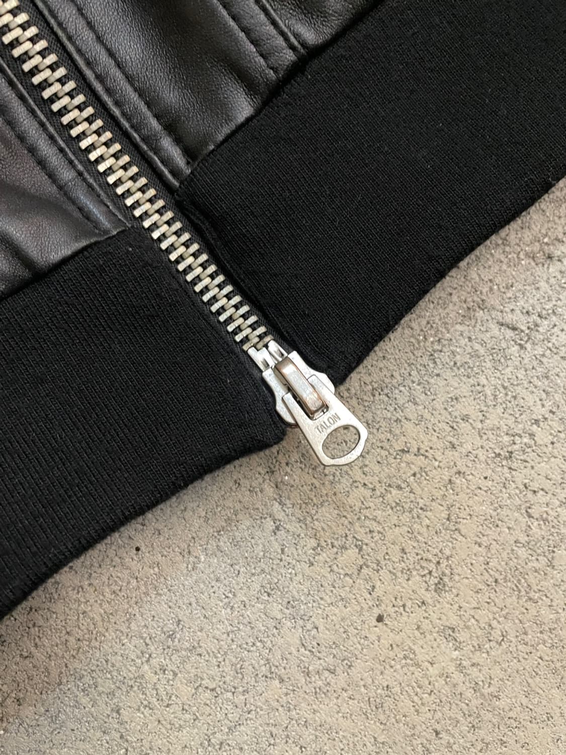 누드 본즈 램스킨 봄버 자켓 상품이미지7