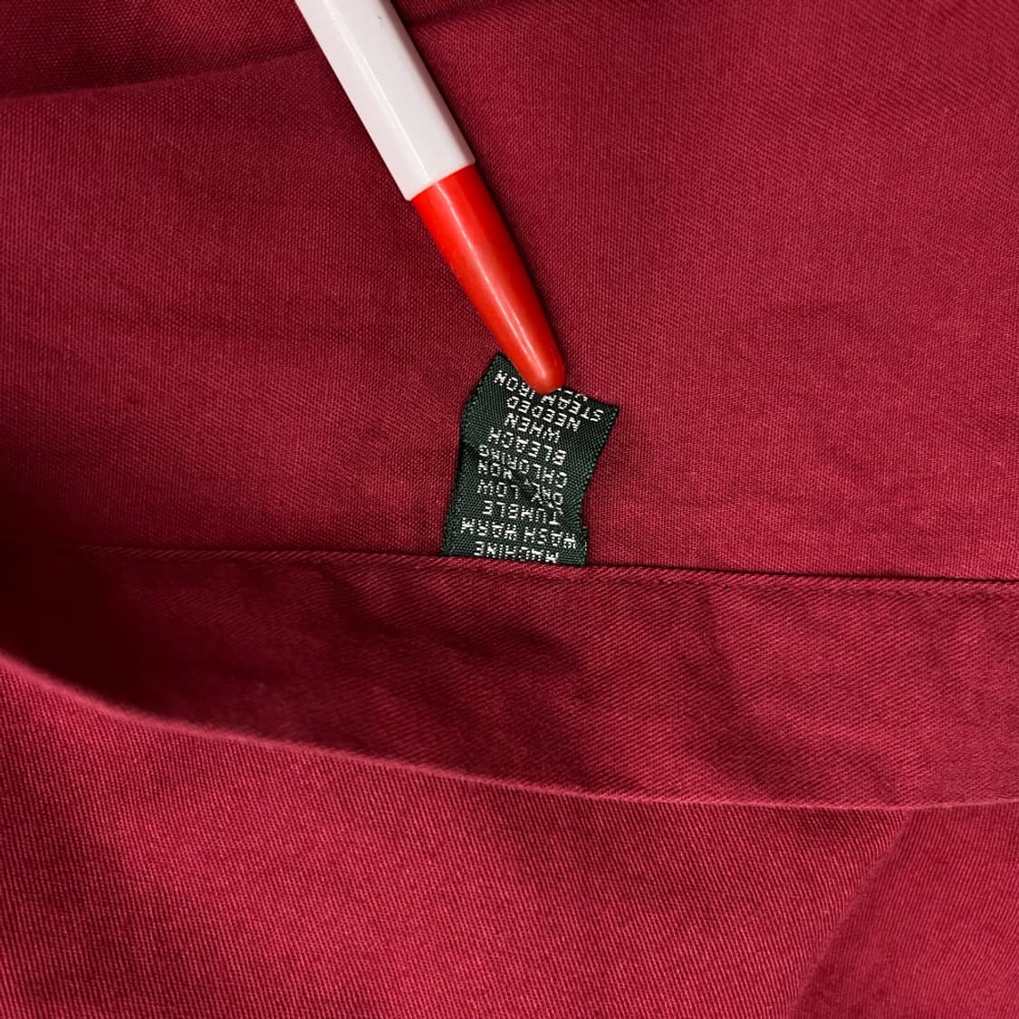 폴로 랄프로렌 네이비포니 와인 셔츠 M 상품이미지6