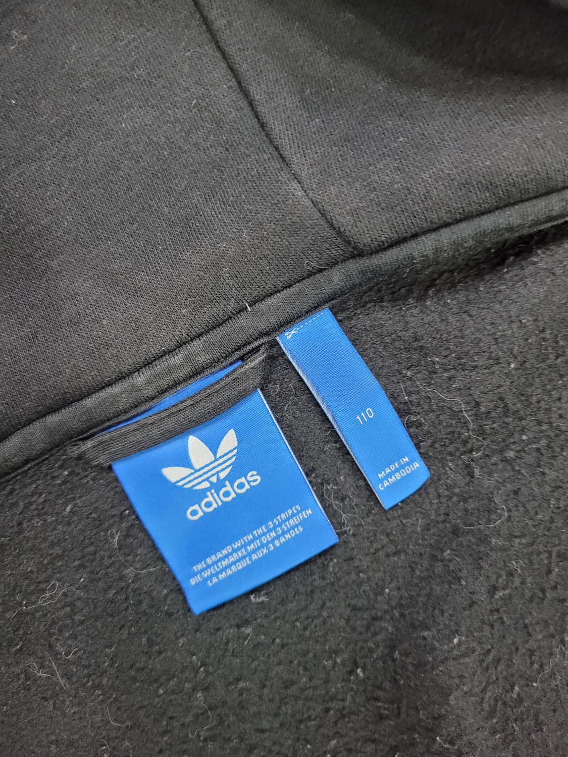 Adidas Street Graph FZ 아디다스 삼선 기모 후드 집업 상품이미지3