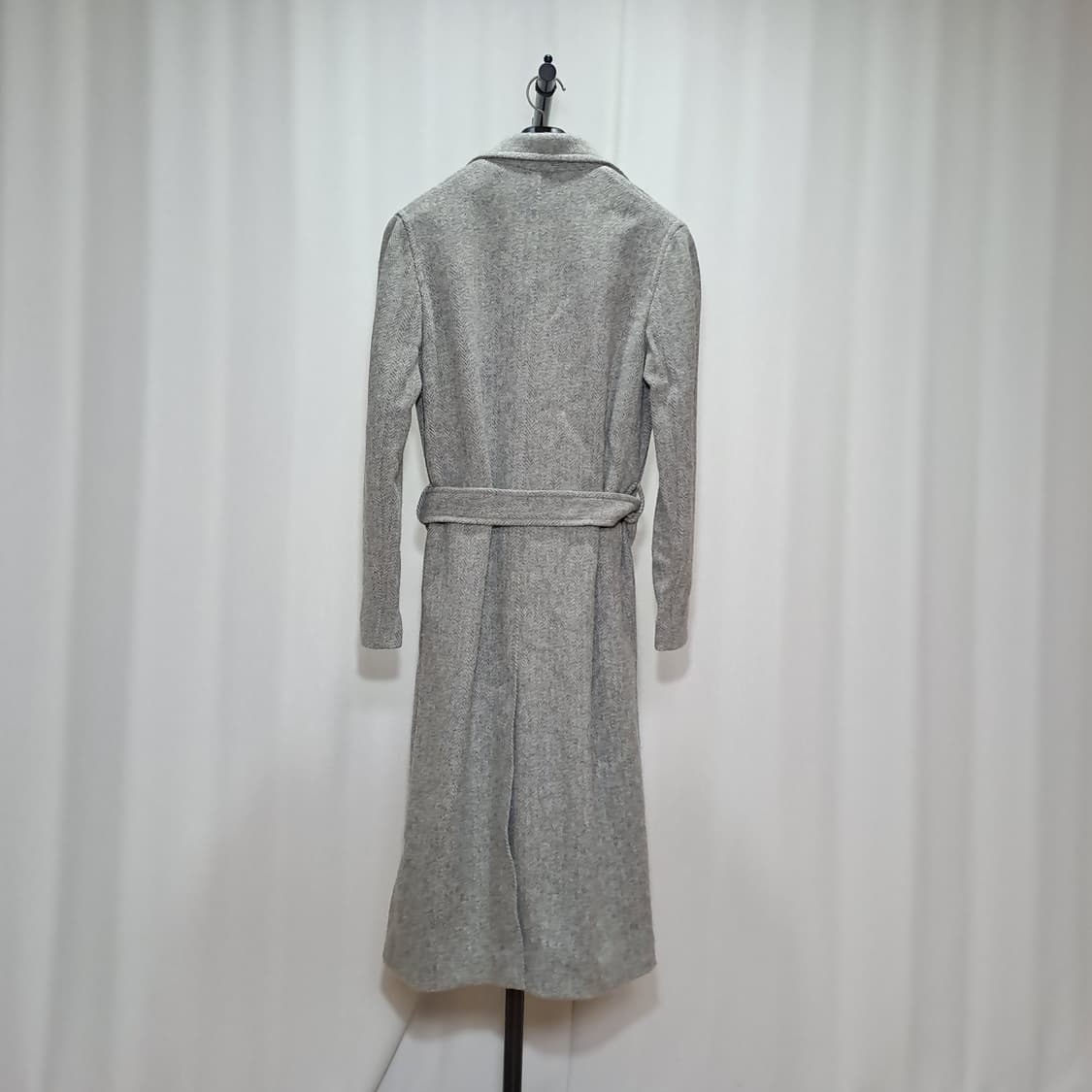 (여성) 폴로랄프로렌 헤링본 벨티드 울 100% 랩 코트 B534 상품이미지4