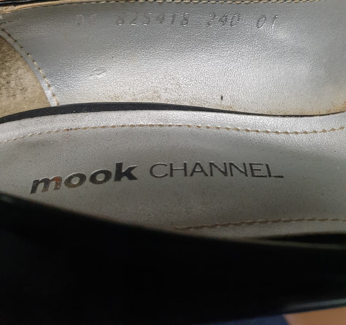 MOOK CHANNEL 하이힐 블랙 (240) 굽7cm 상품이미지5