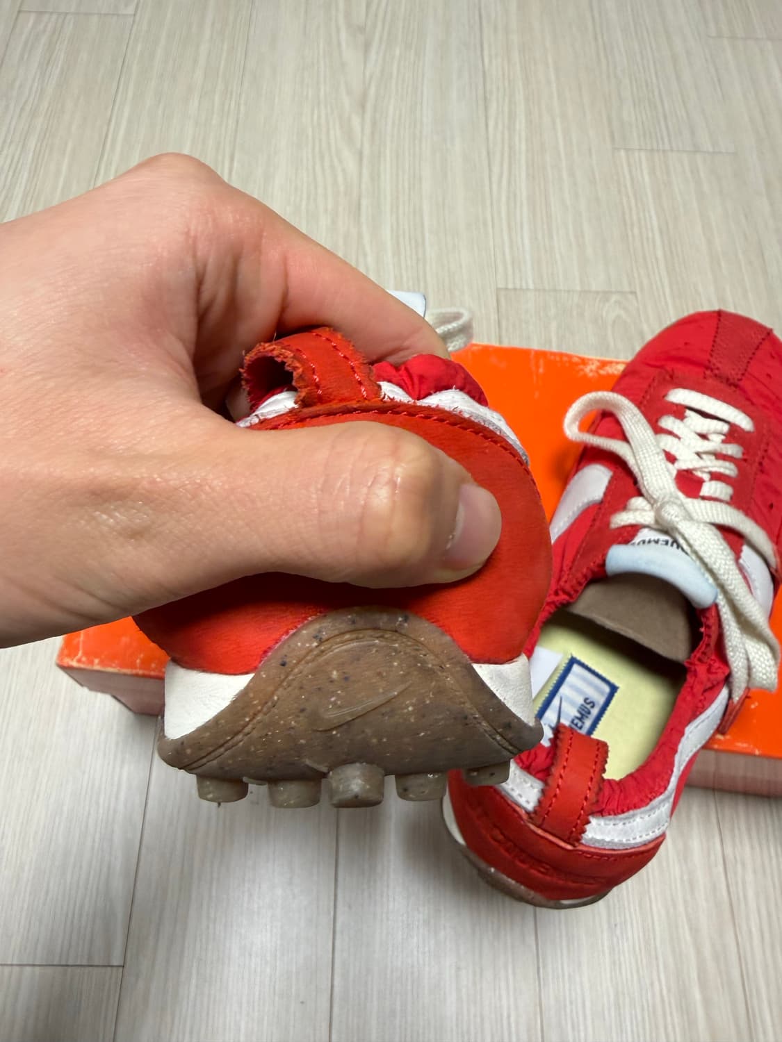 나이키 x 자크뮈스 문 슈즈 SP 레드 260 상품이미지7