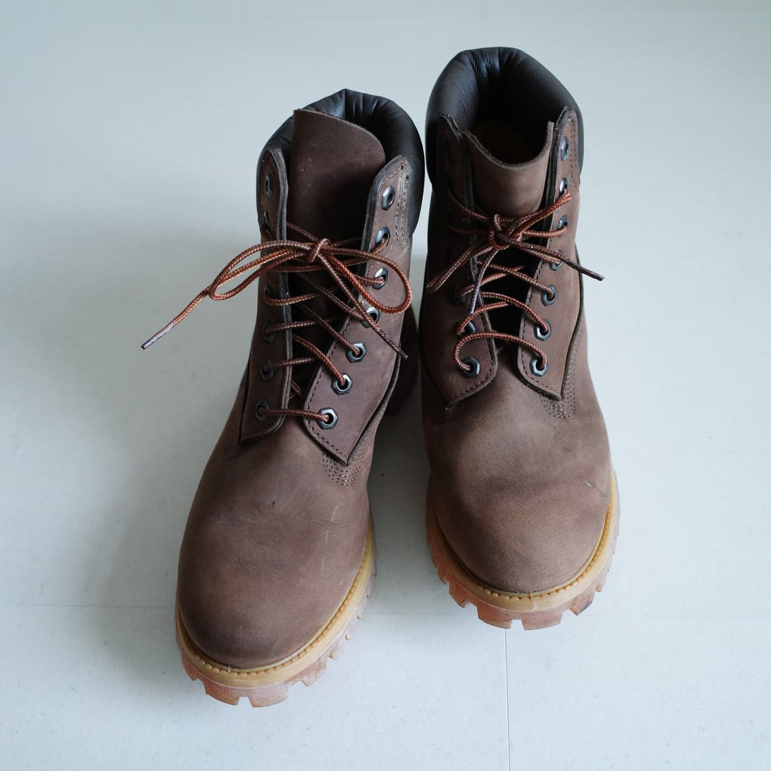 90s 팀버랜드 6인치 프리미엄 클래식 부츠 MADE IN USA 7.5 상품이미지3