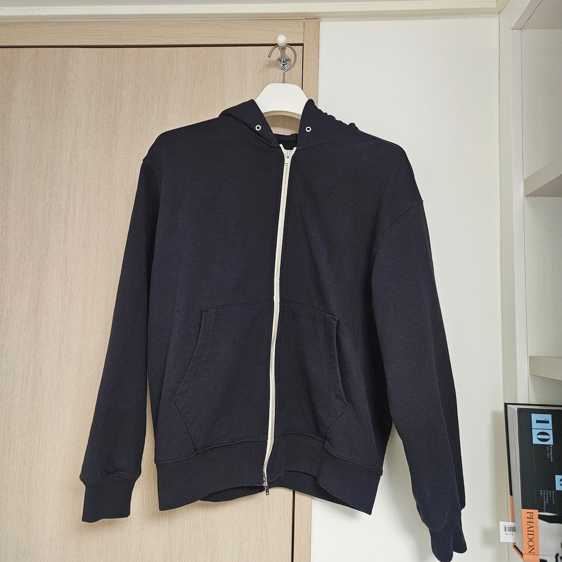 포터리 / 후드 집업(네이비) / 1 상품이미지1