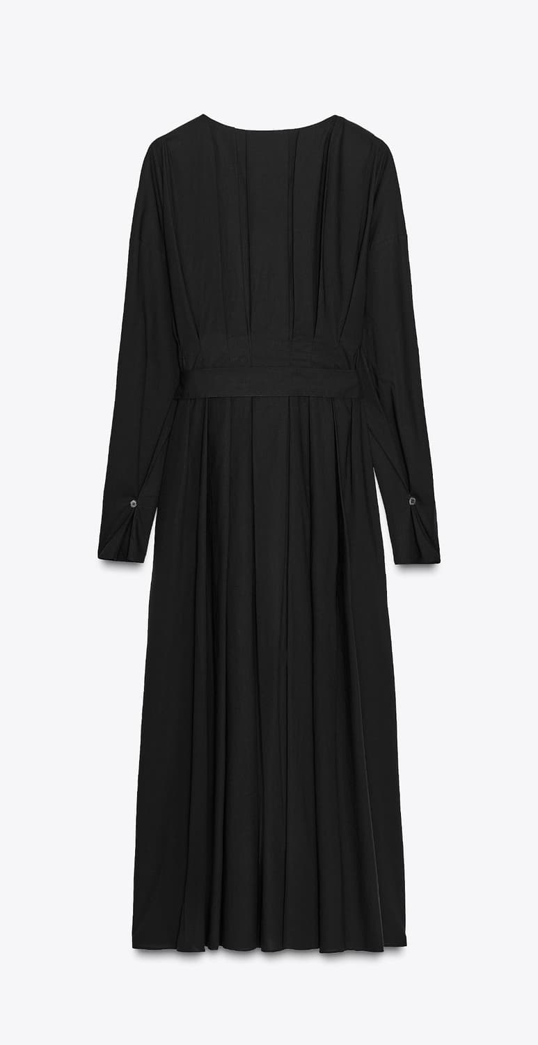 자라 플리츠 롱 원피스(정가129900) 상품이미지5