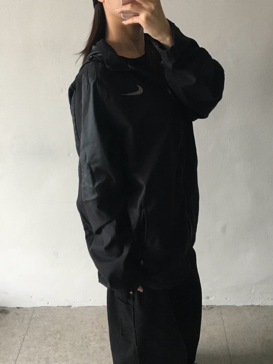 나이키 스우시 후드 바람막이 상품이미지2