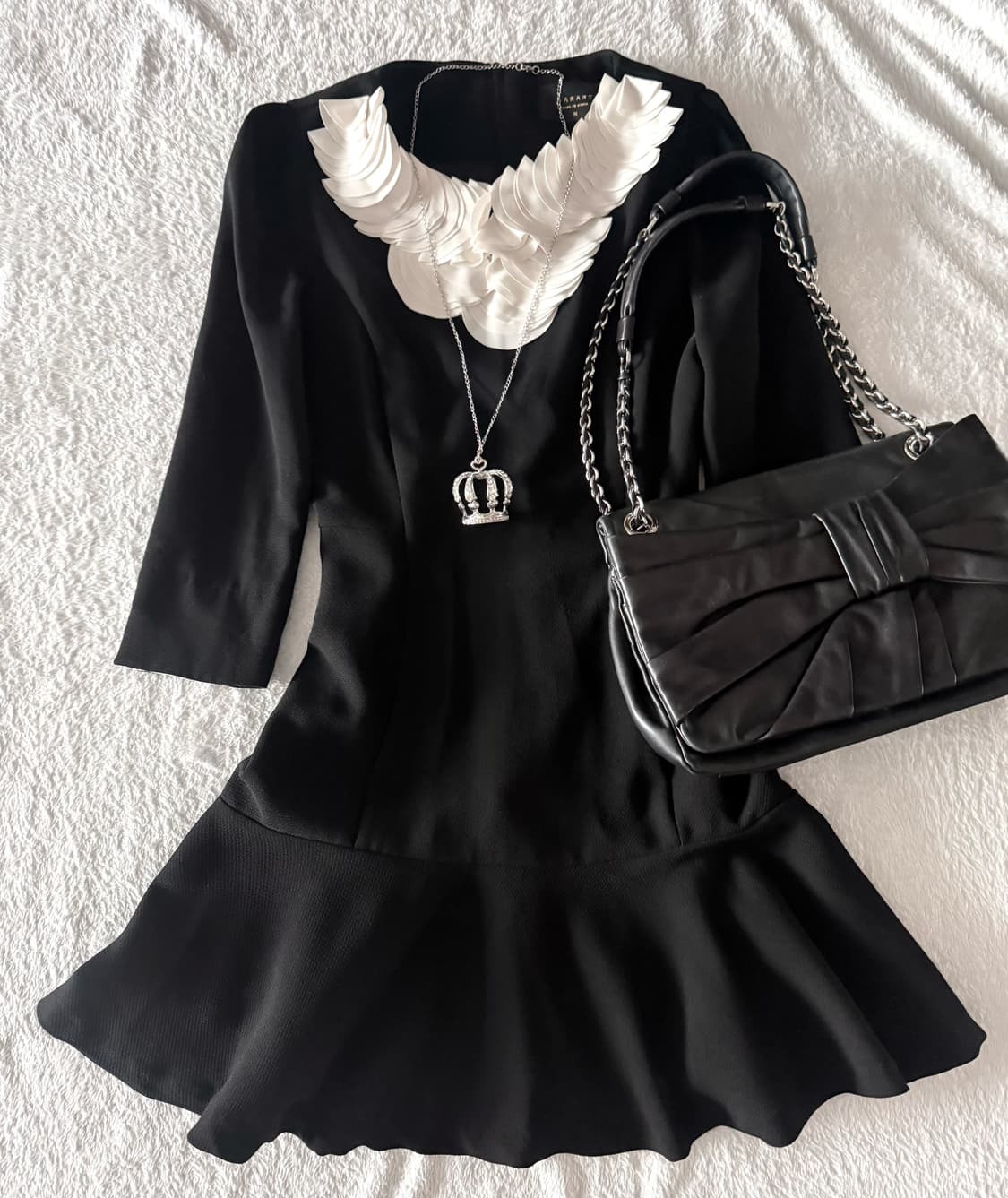 프릴 원피스 빈티지 y2k 고스로리 로맨틱고딕 공겜여주 스나계 히메갸루 상품이미지1