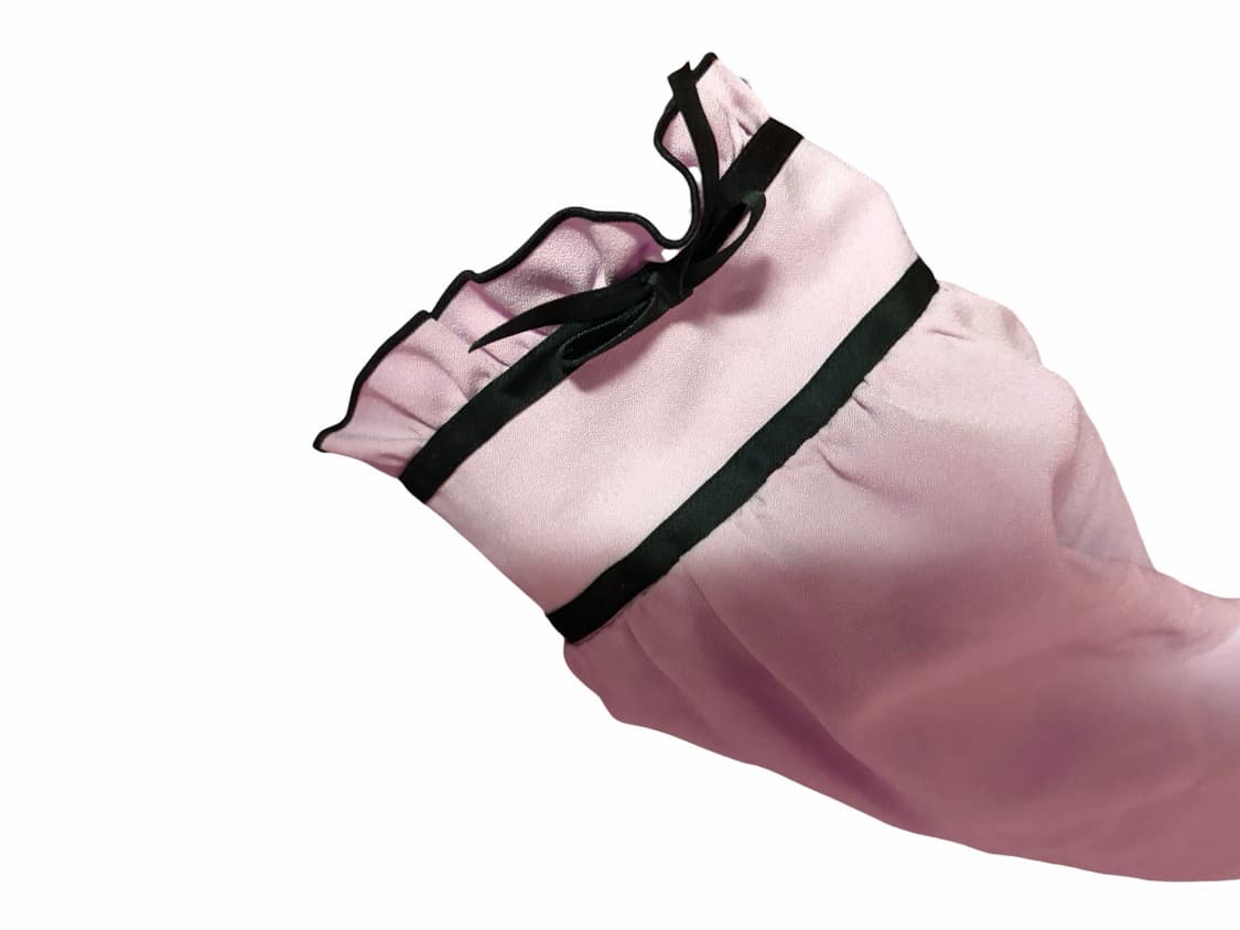 디어마이러브 휩 블라우스 반팔 상품이미지3