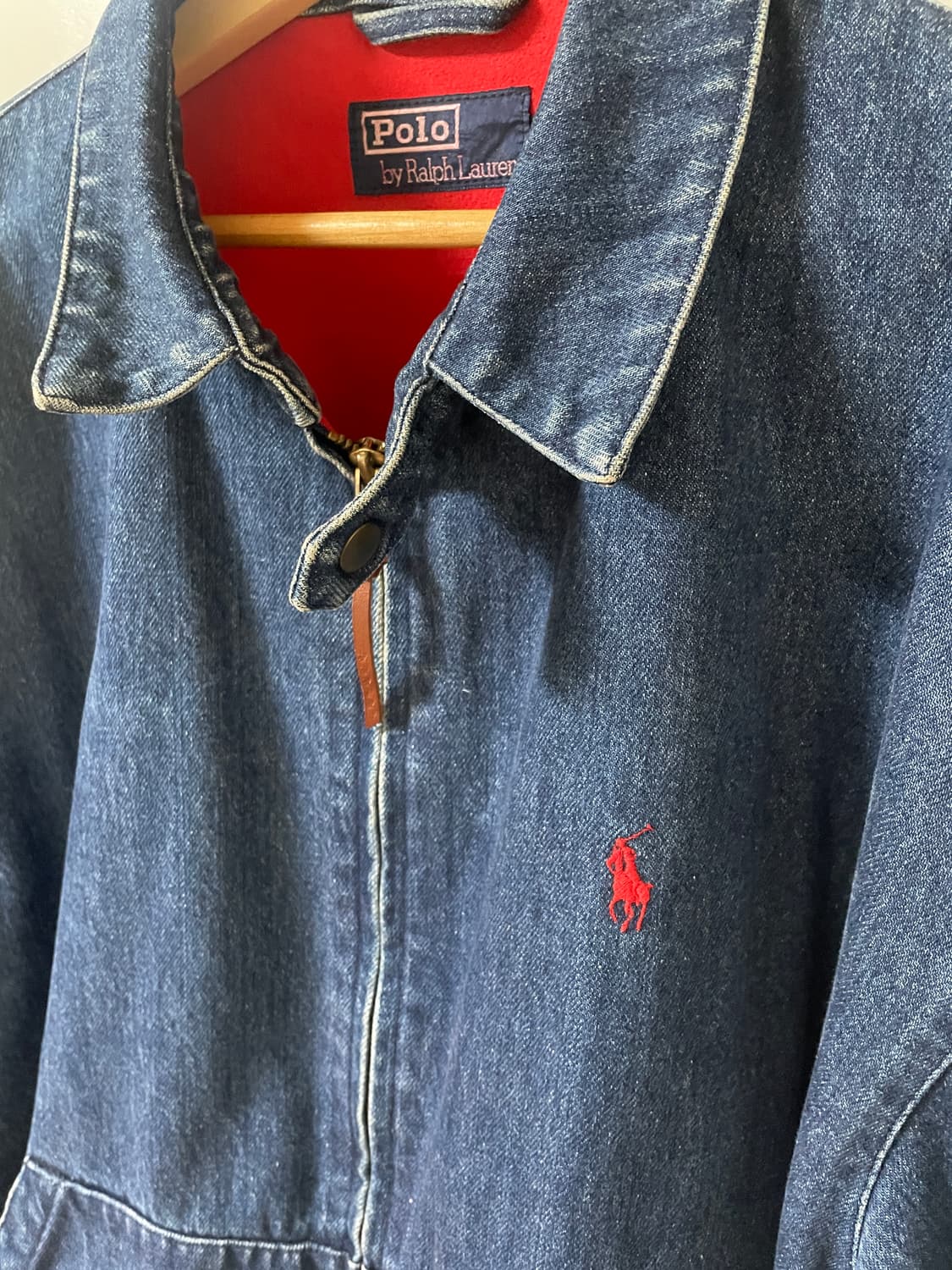 80s polo ralph lauren 데님 스윙탑 자켓 상품이미지2