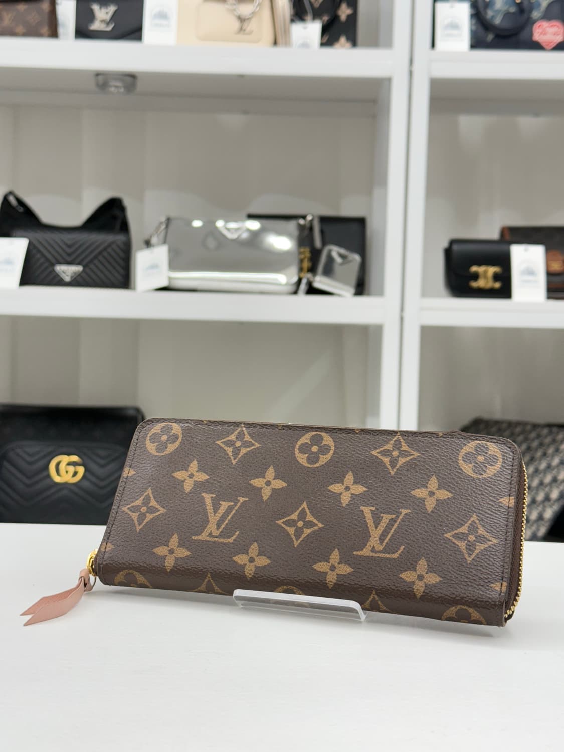 [OS] 루이비통 모노그램 클레망스 지퍼 장지갑 상품이미지1