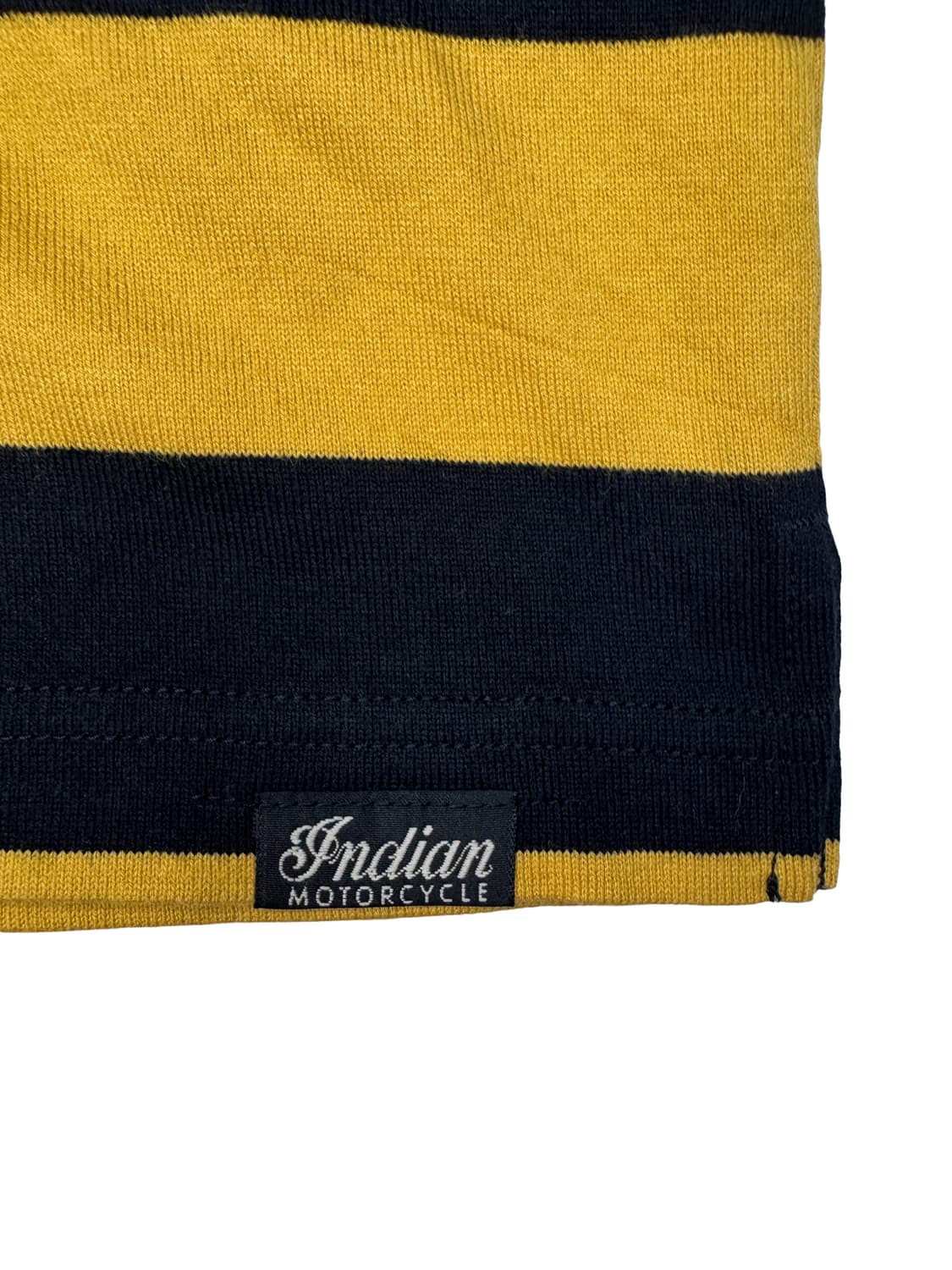 인디안모터사이클 Indian motercycle 넥버튼 보더 티셔츠 L 상품이미지5