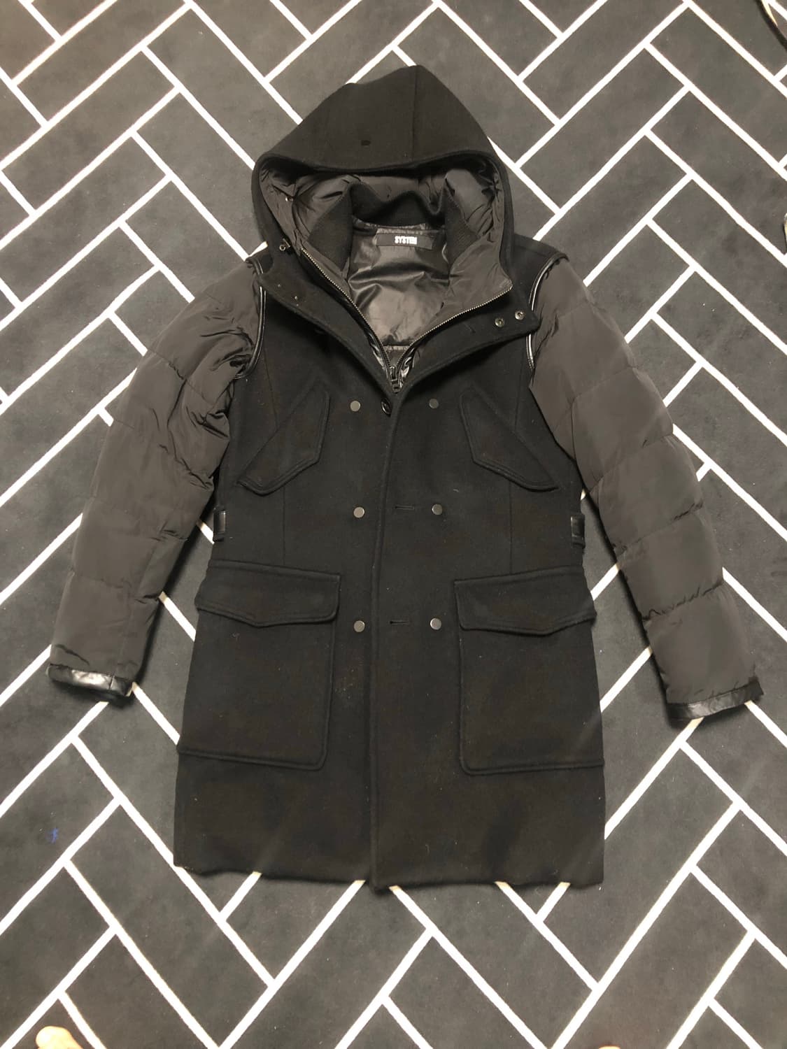 시스템옴므 니트구스패딩코트/몽클레어 스톤 발망 프라다 구찌 톰포드 벨루티 상품이미지2