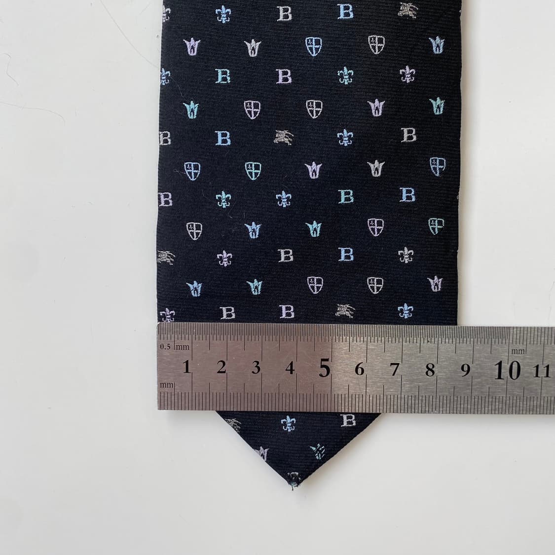 버버리 블랙 모노그램 명품 정품 넥타이 (Burberry) 상품이미지8