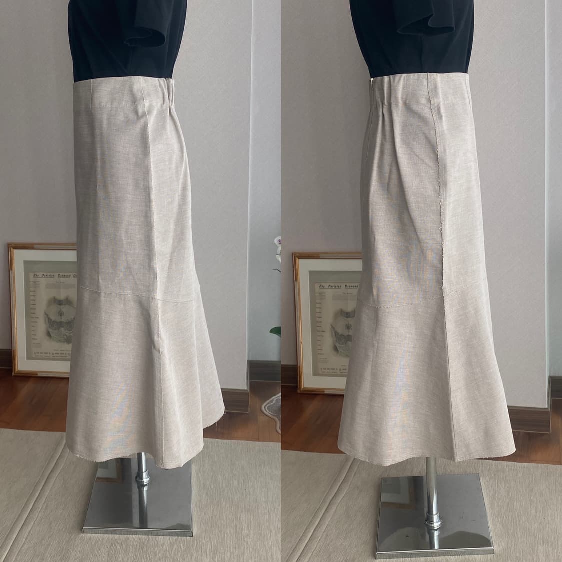 SIMPLICITE 리버시블 코튼 맥시스커트(26) 상품이미지5