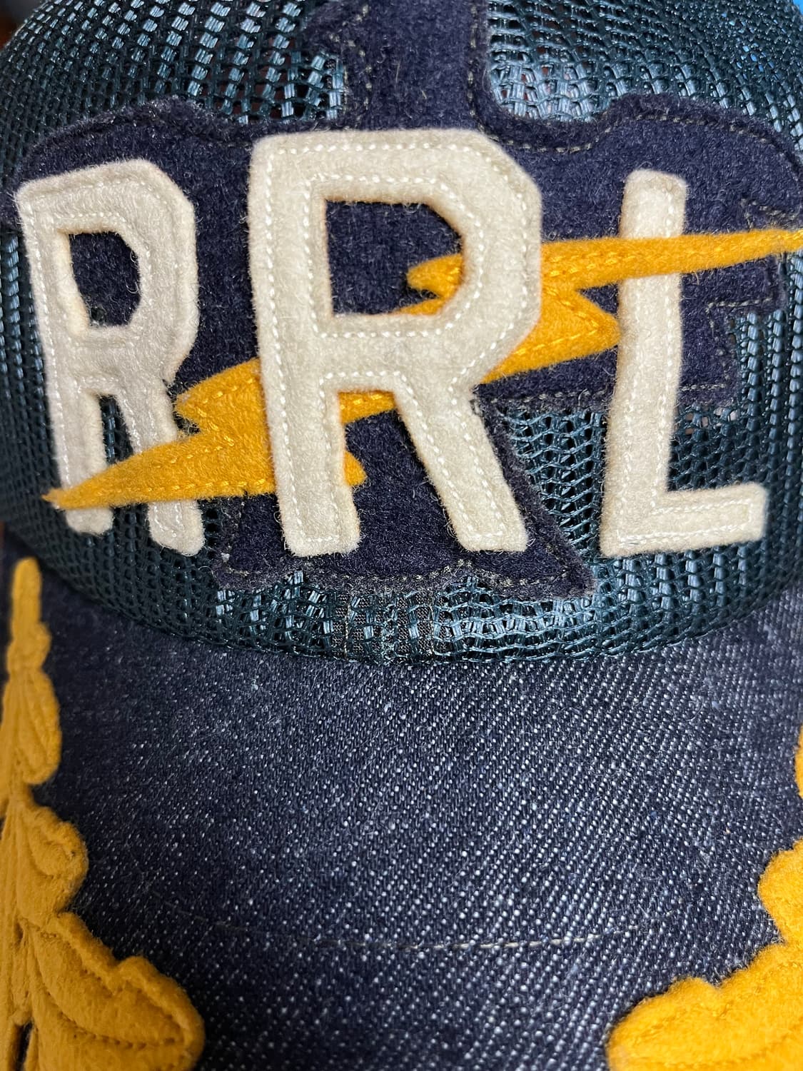 더블알엘 RRL 썬더버드 펠트 메쉬 트러커 캡 상품이미지3