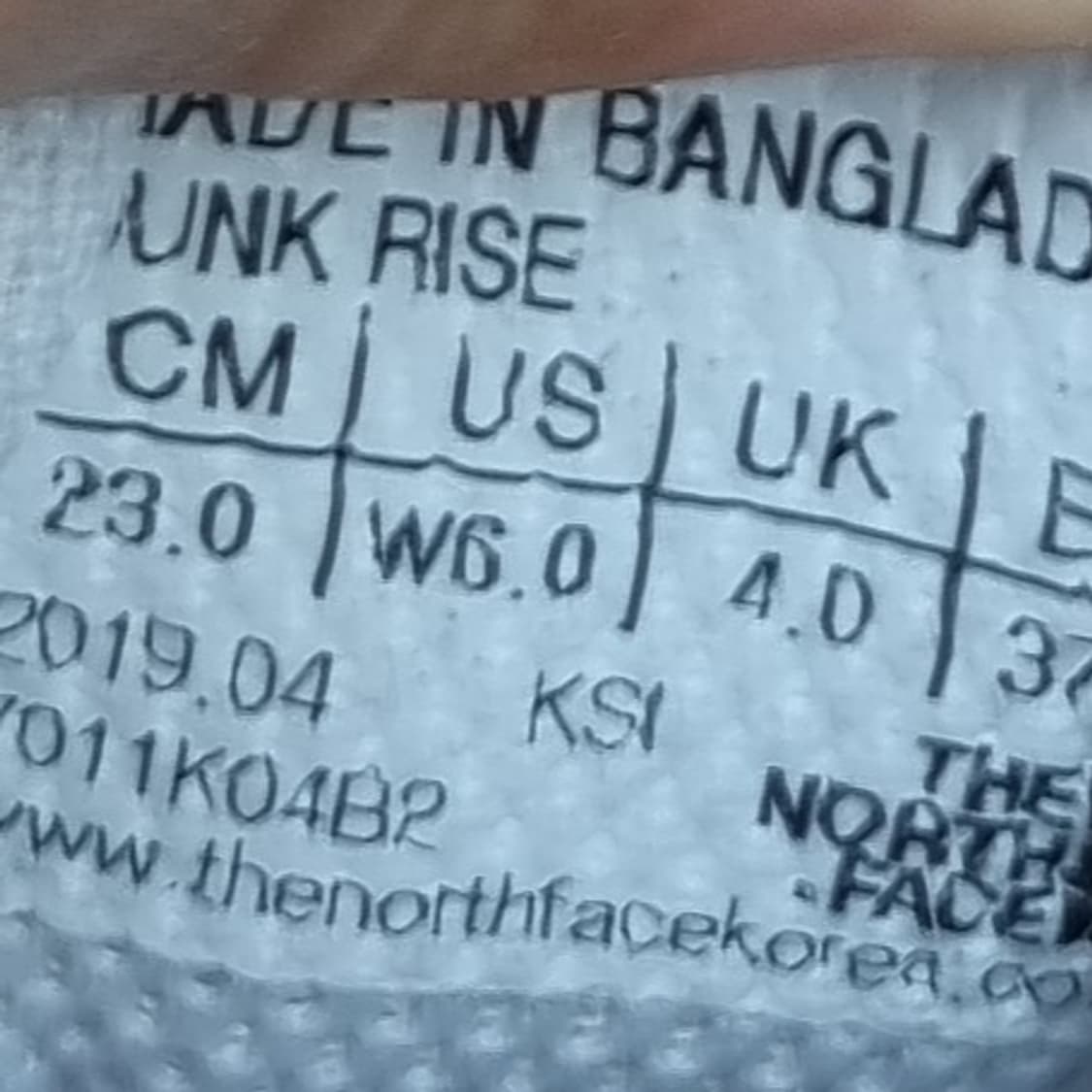 노스페이스 하이페리온 여성운동화230  상품이미지6