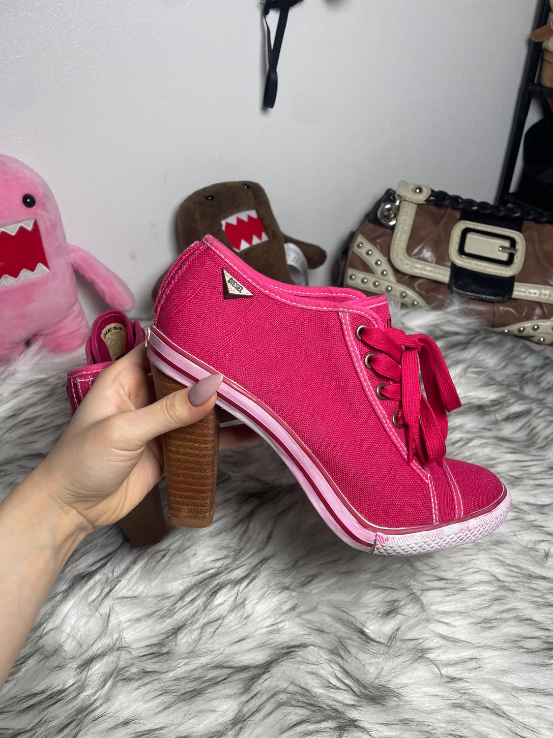 Diesel 디젤 핑크 힐 상품이미지5