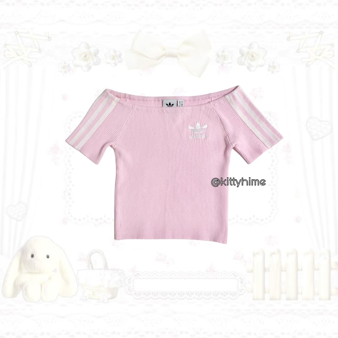 Adidas 아디다스 쿨핑 제니깔딱붙탑 아디다스딱붙 파이어버드 아디핑크 상품이미지1