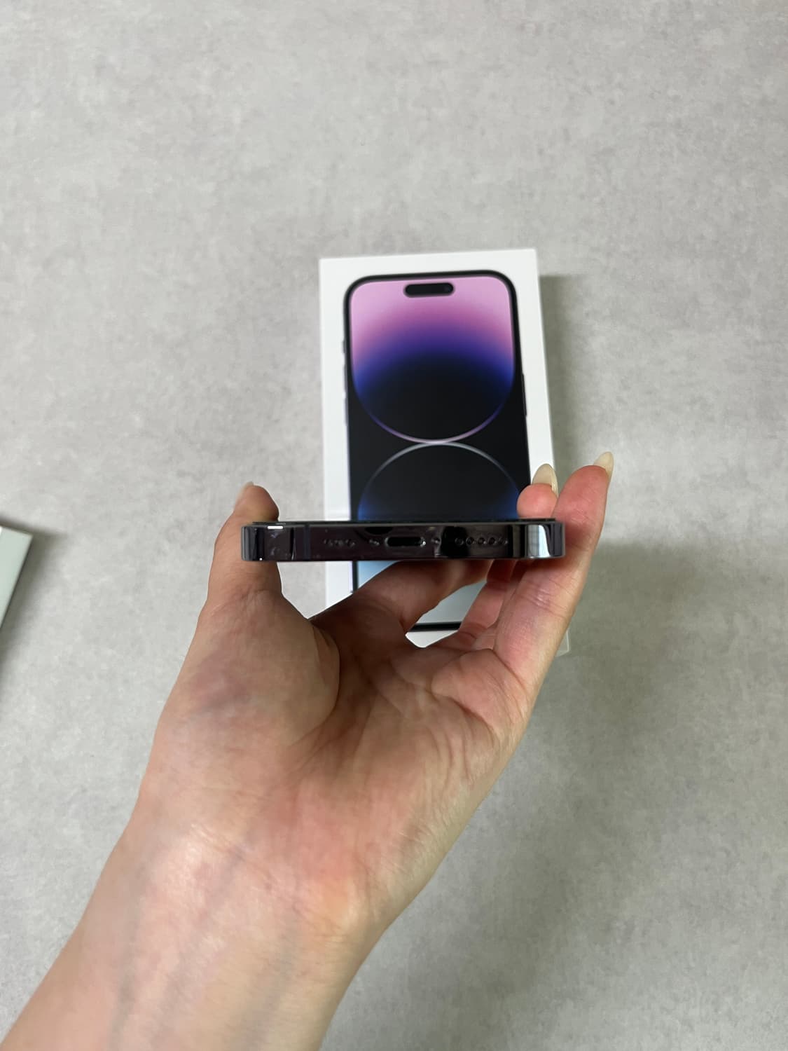 아이폰 14pro 딥퍼플 128gb 급처 상품이미지8