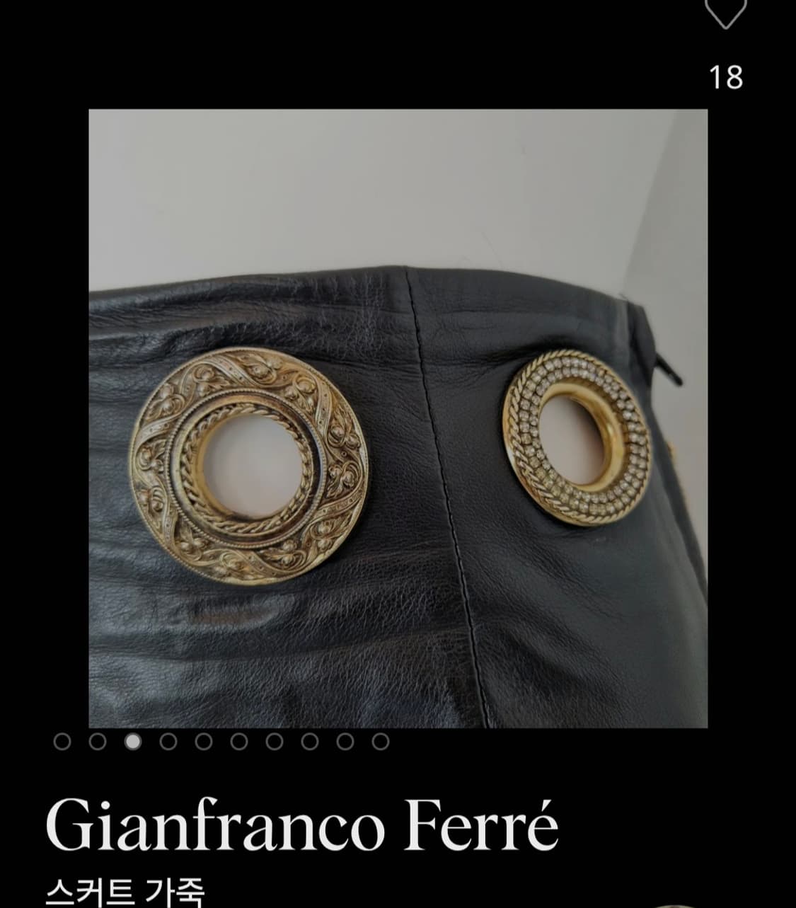 지안프랑코 페레 (Gianfranco Ferre 리얼 레더 상품이미지5