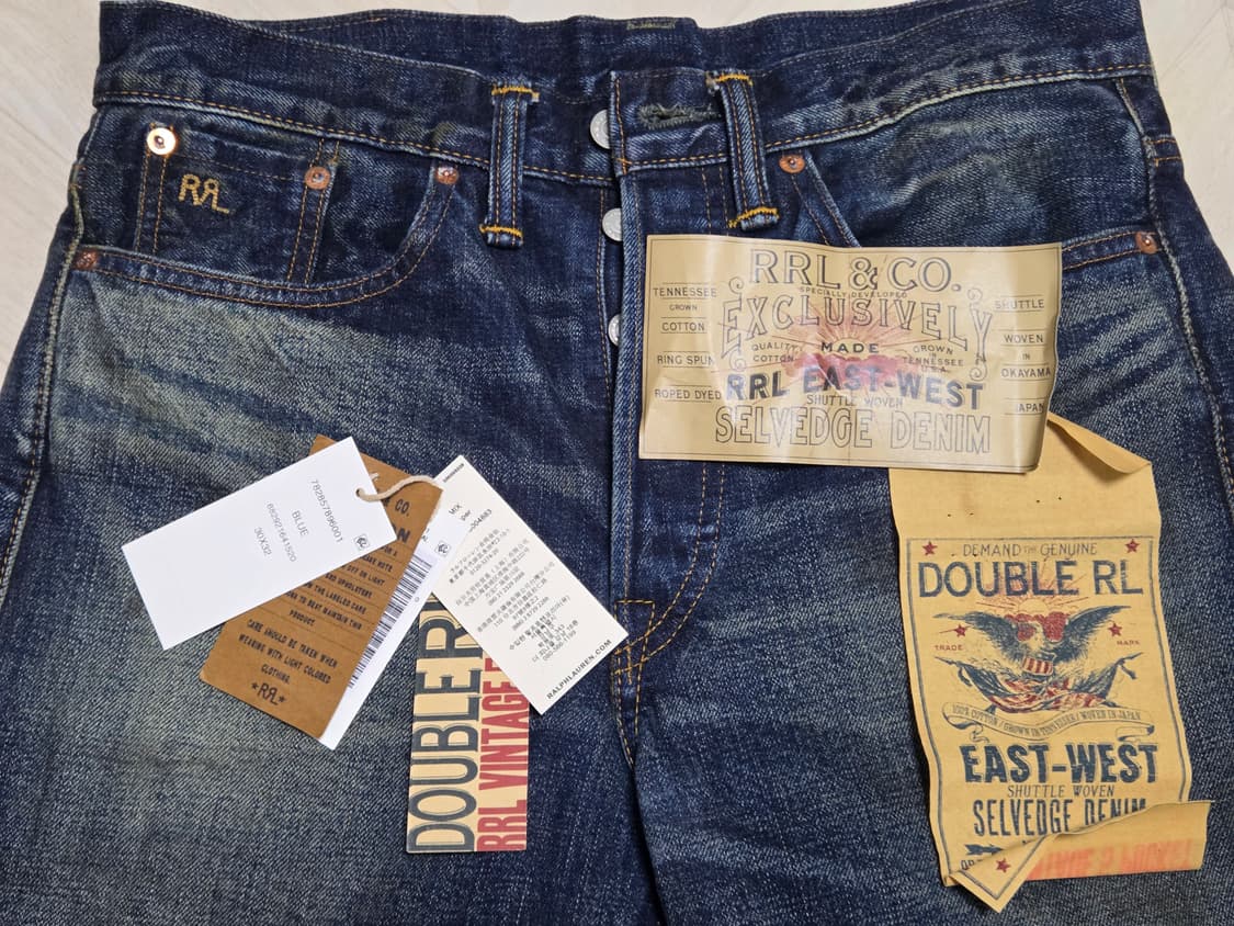 RRL 빈파포 기빈스 30/32 사이즈 판매 상품이미지3