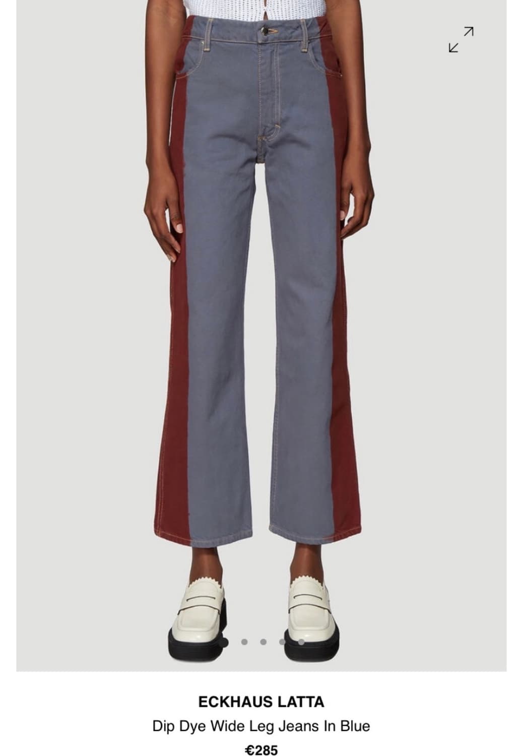 Eckhaus Latta 에크하우스라타 사이드 라인 진 상품이미지2