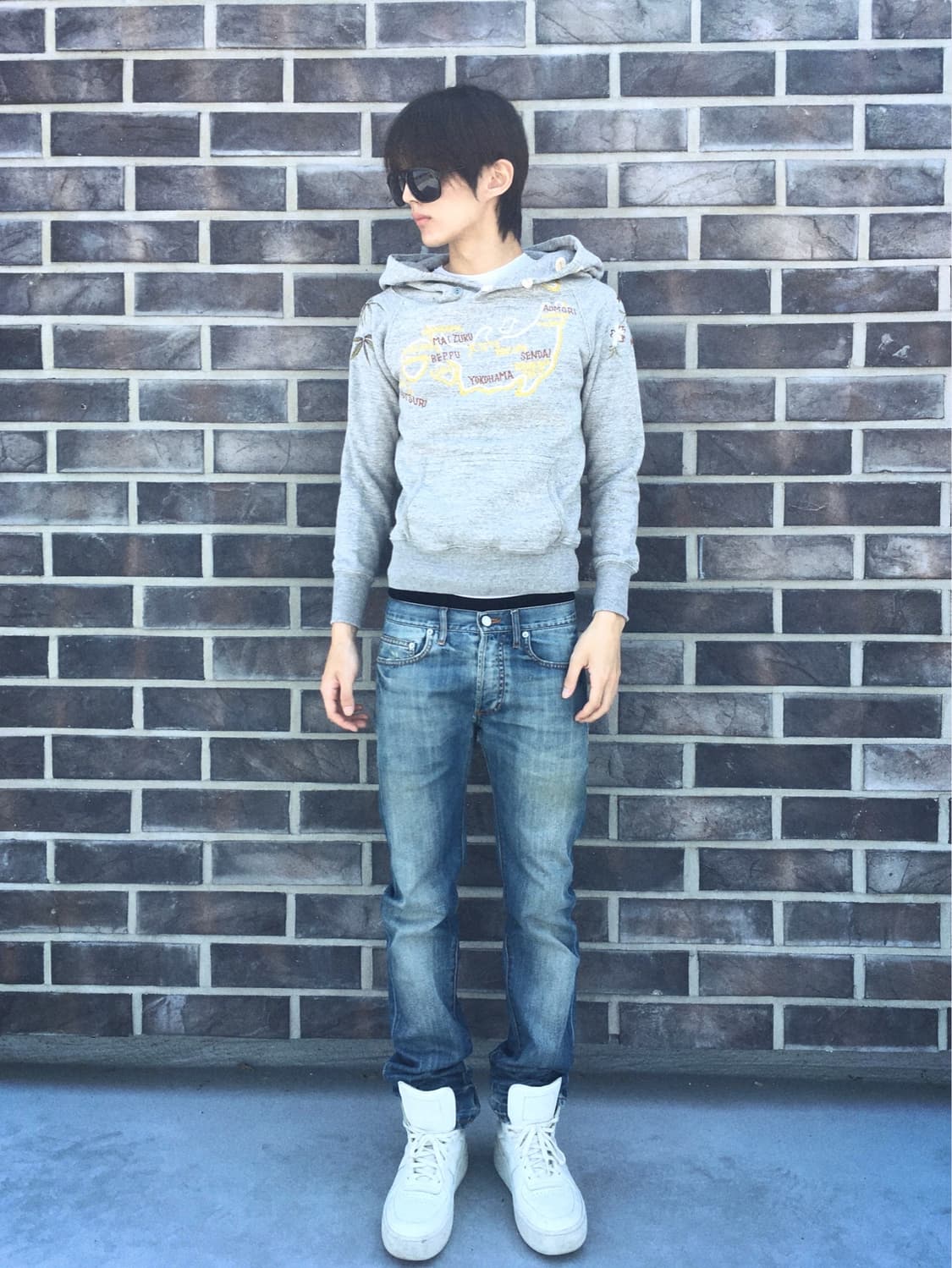 KAPITAL Japan Map Hoodie 상품이미지2