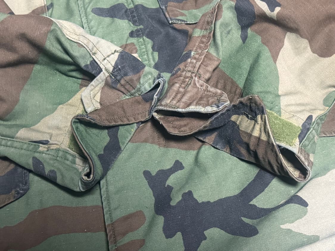 [S] 밀리터리 80s M65 스코빌 우드랜드 필드자켓 상품이미지7