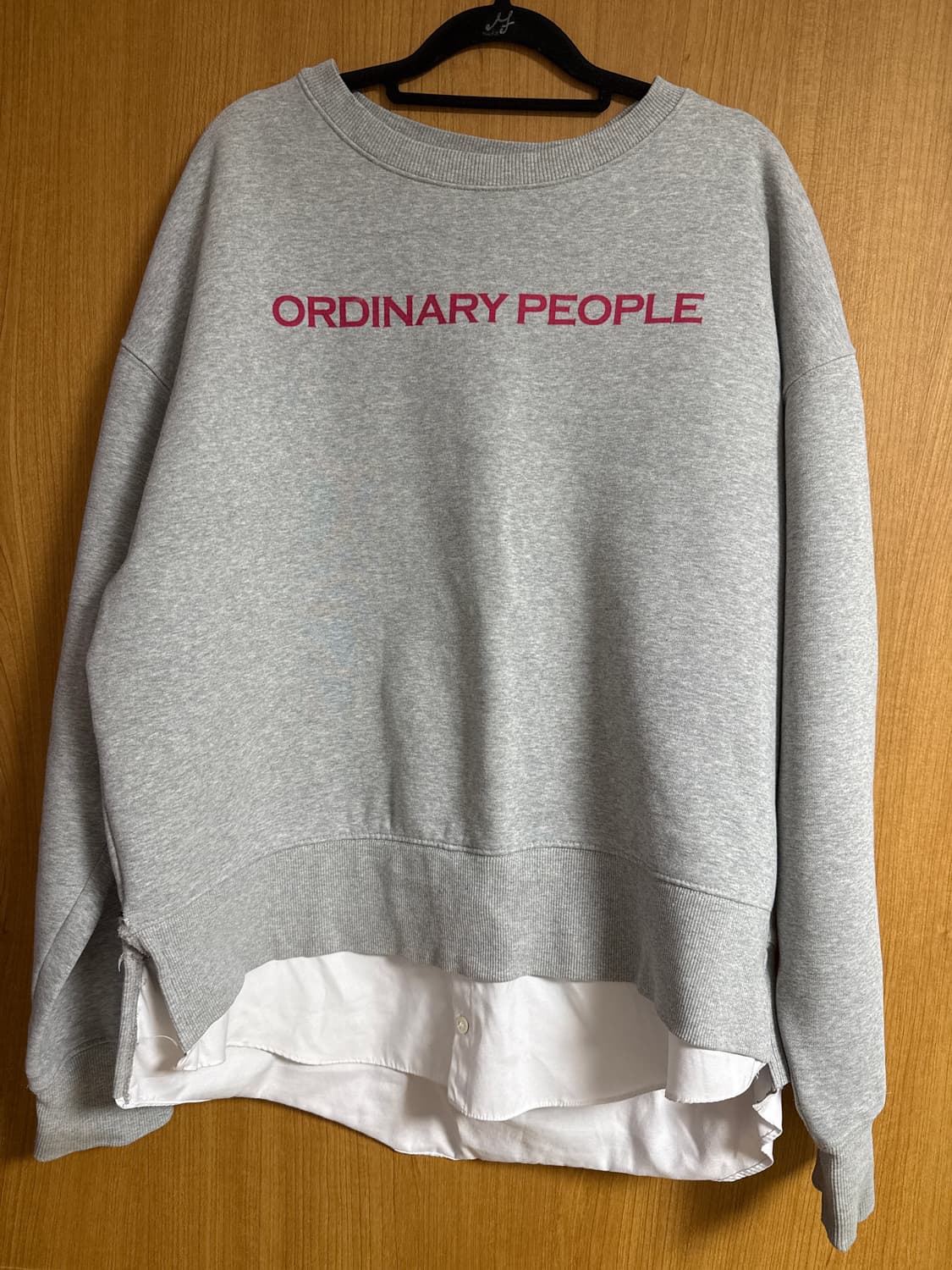 오디너리피플 맨투맨 상품이미지1