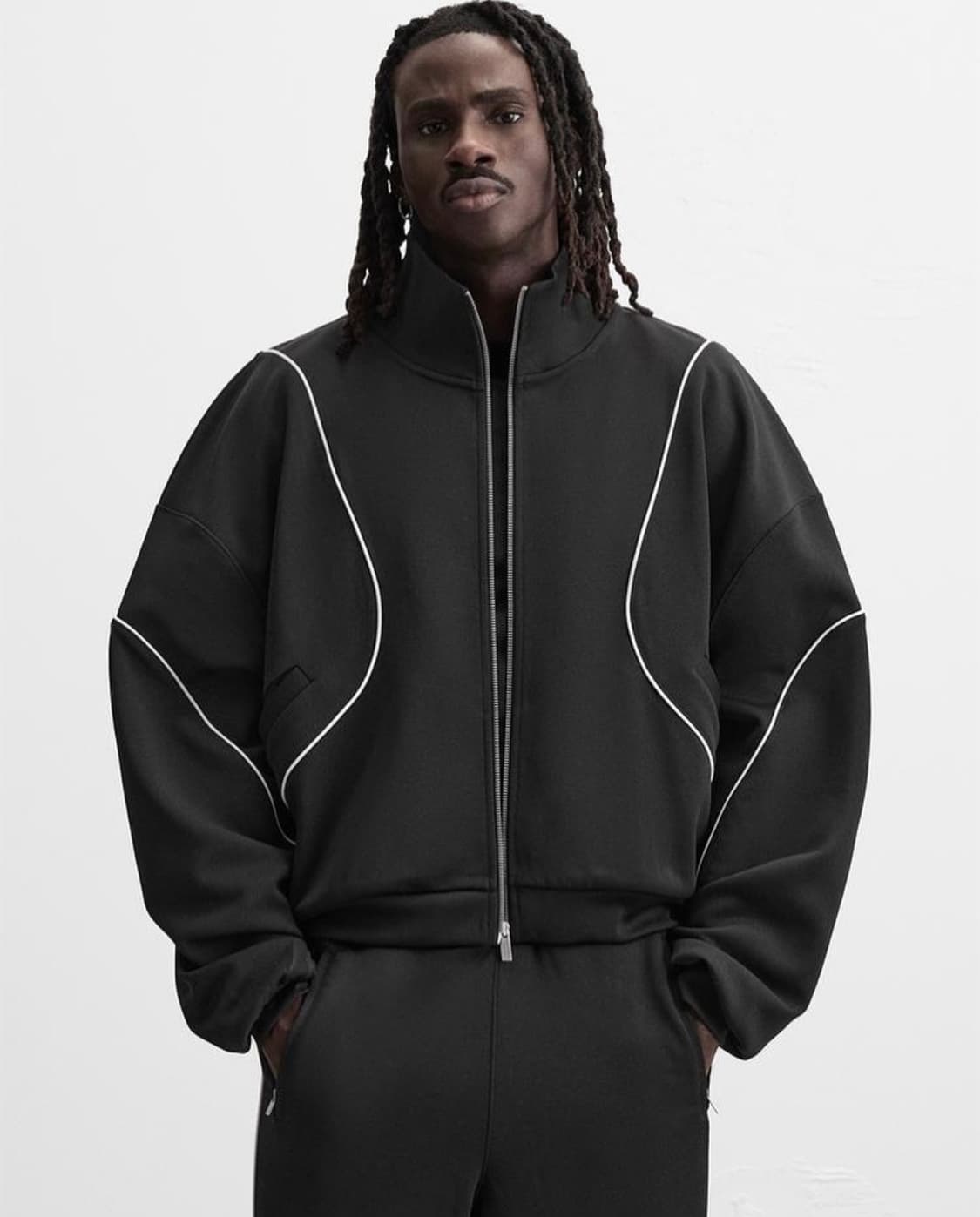 자라 콘트라스트 테크니컬 재킷 상품이미지4