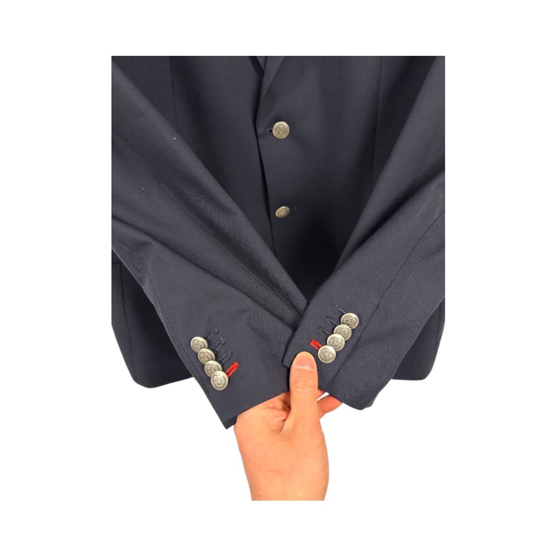(L) 타미힐피거 프레피 메탈버튼 클래식 싱글 투버튼 블레이저 OB-00 상품이미지7
