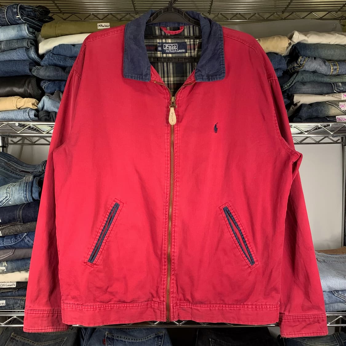 [XL] 90's 폴로 랄프로렌 스윙탑 재킷 상품이미지2