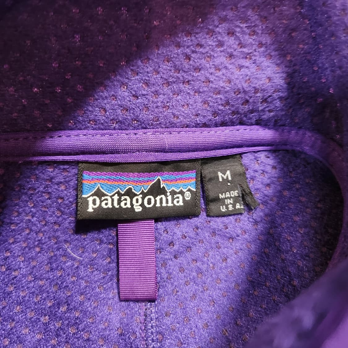 98FW 파타고니아 레트로-X 퍼플/퍼플 USA 상품이미지4