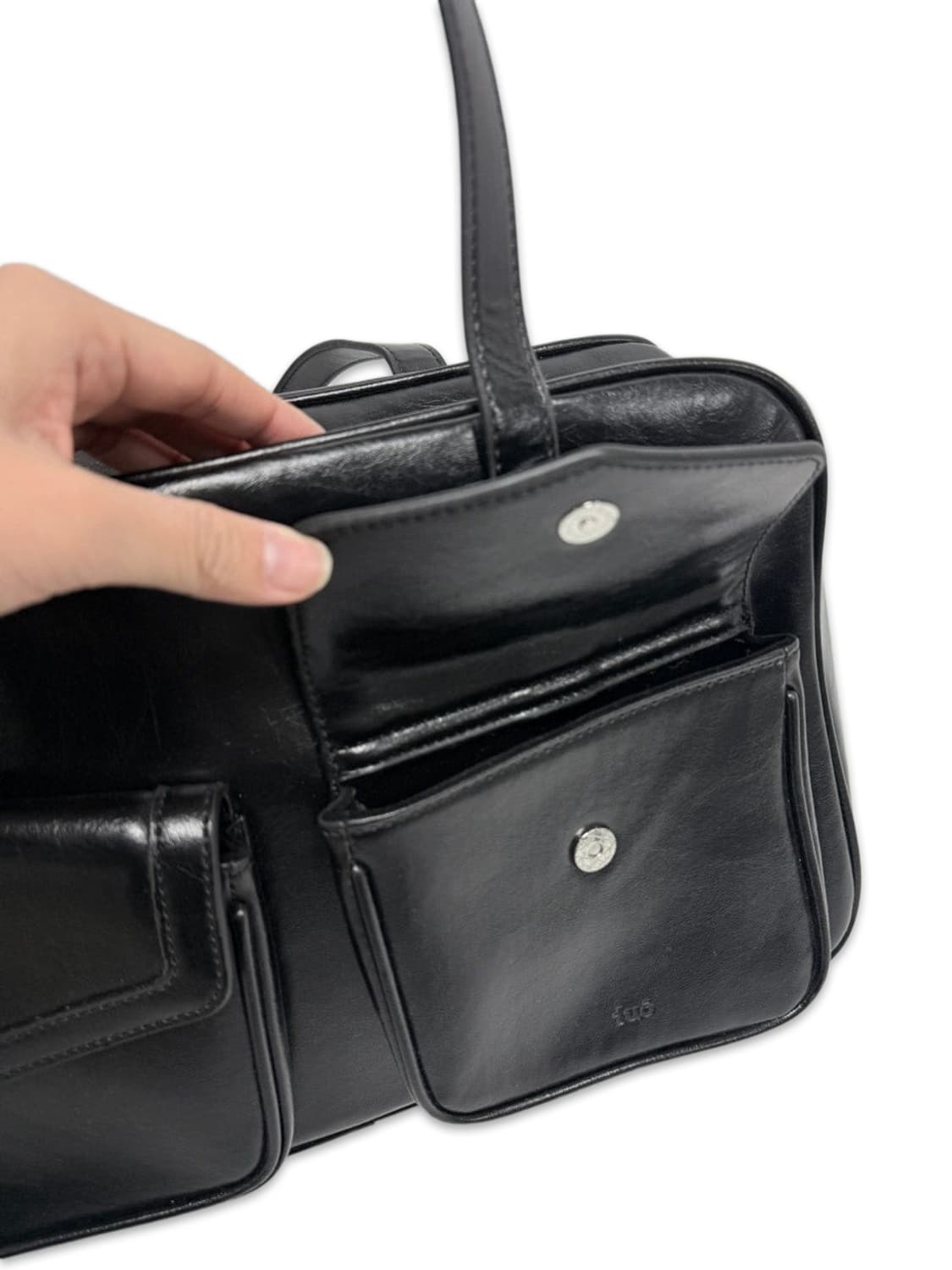 빈티지 TUO NIEL BAG_BLACK 상품이미지8