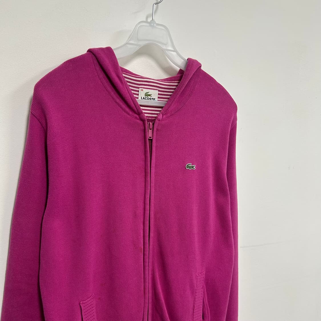 라코스테 니트 후드집업[832] 상품이미지4