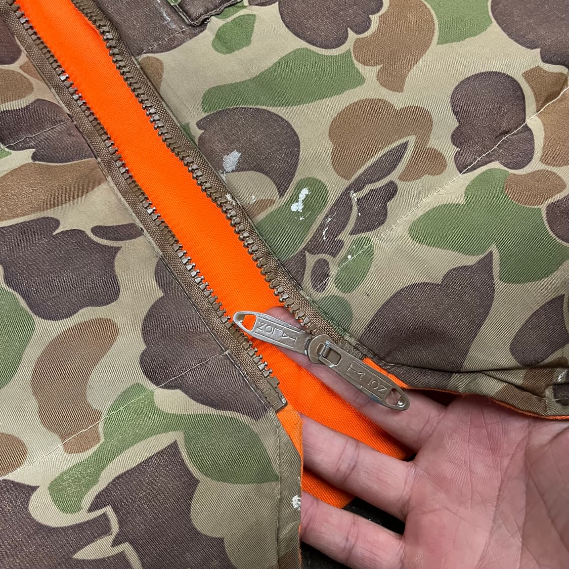 70s 에디바우어 덕카모 리버시블 베스트 (100) 상품이미지2