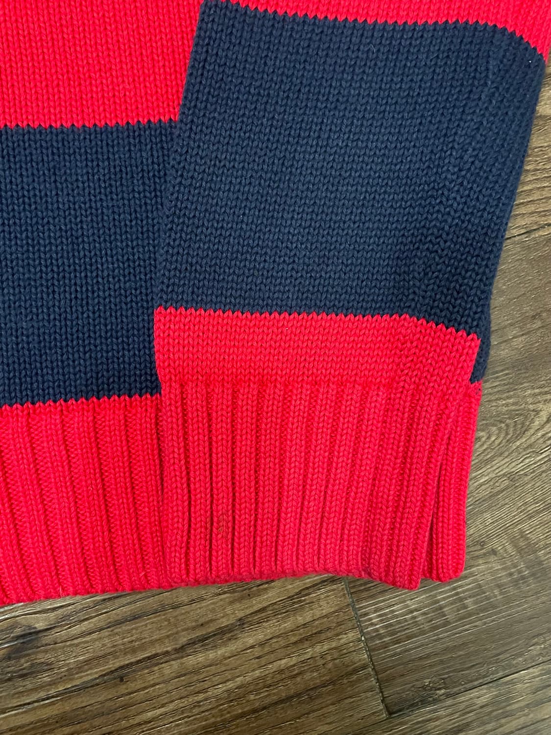 폴로 랄프로렌 코튼 집업 자켓 네이비 레드 95 상품이미지4