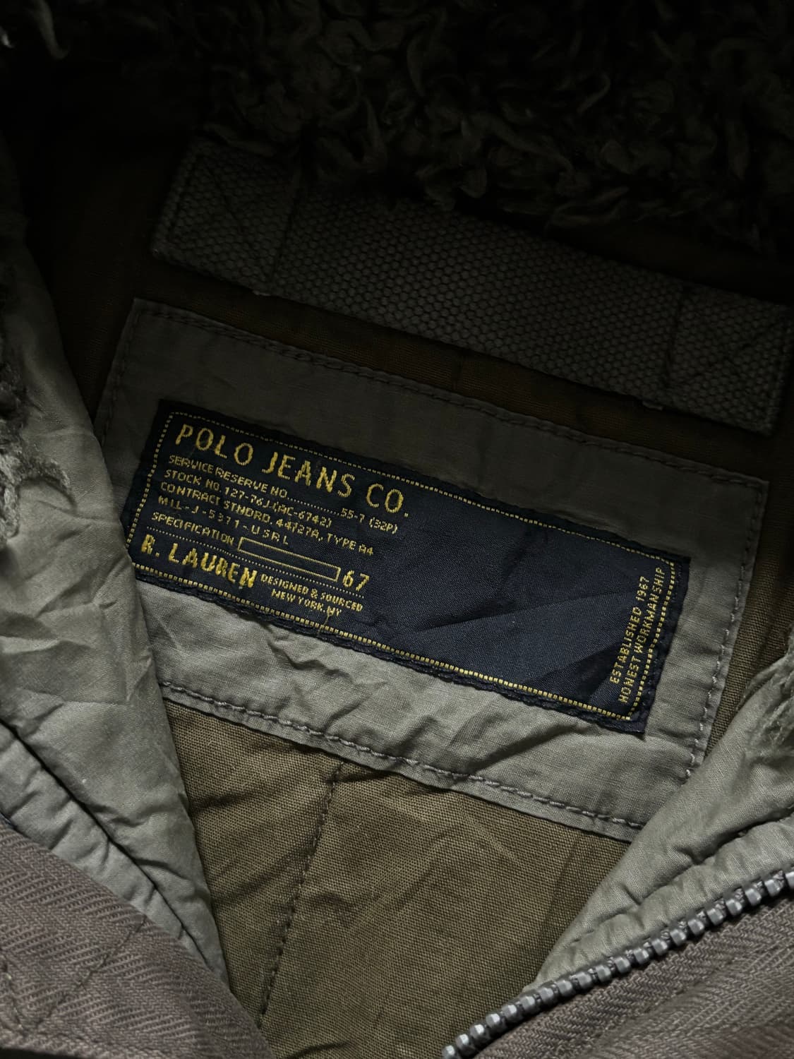 Polo 폴로 진스 N3B 밀리터리 자켓   상품이미지7