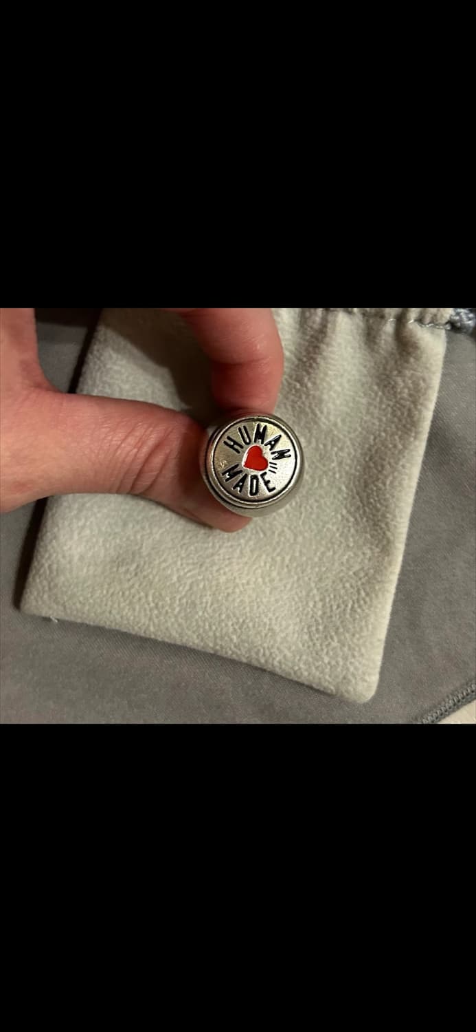 휴먼메이드 실버 925 버튼링 17호 상품이미지2