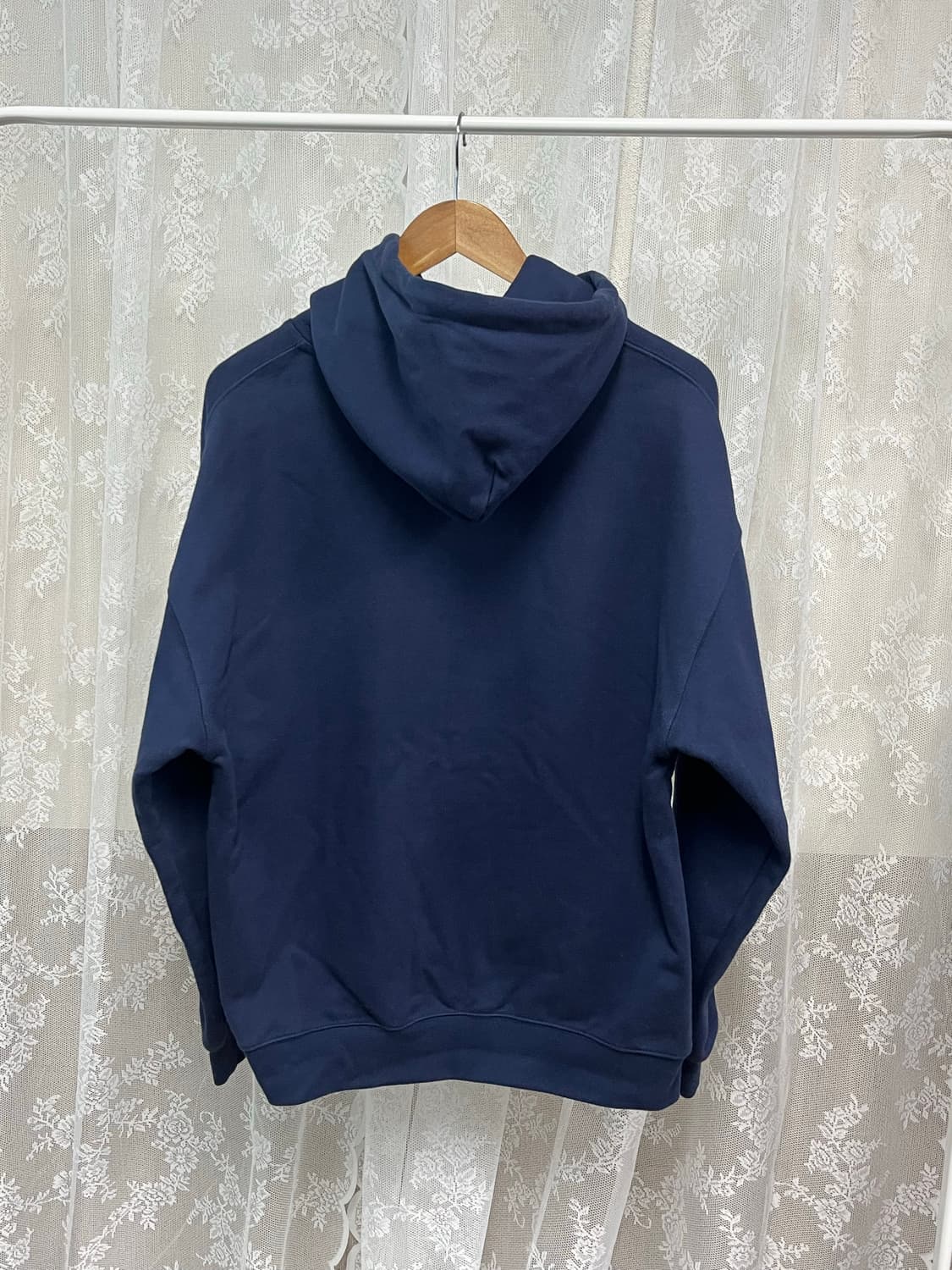 M) 리 Lee 빈티지 코튼 로고 후디 네이비 상품이미지2