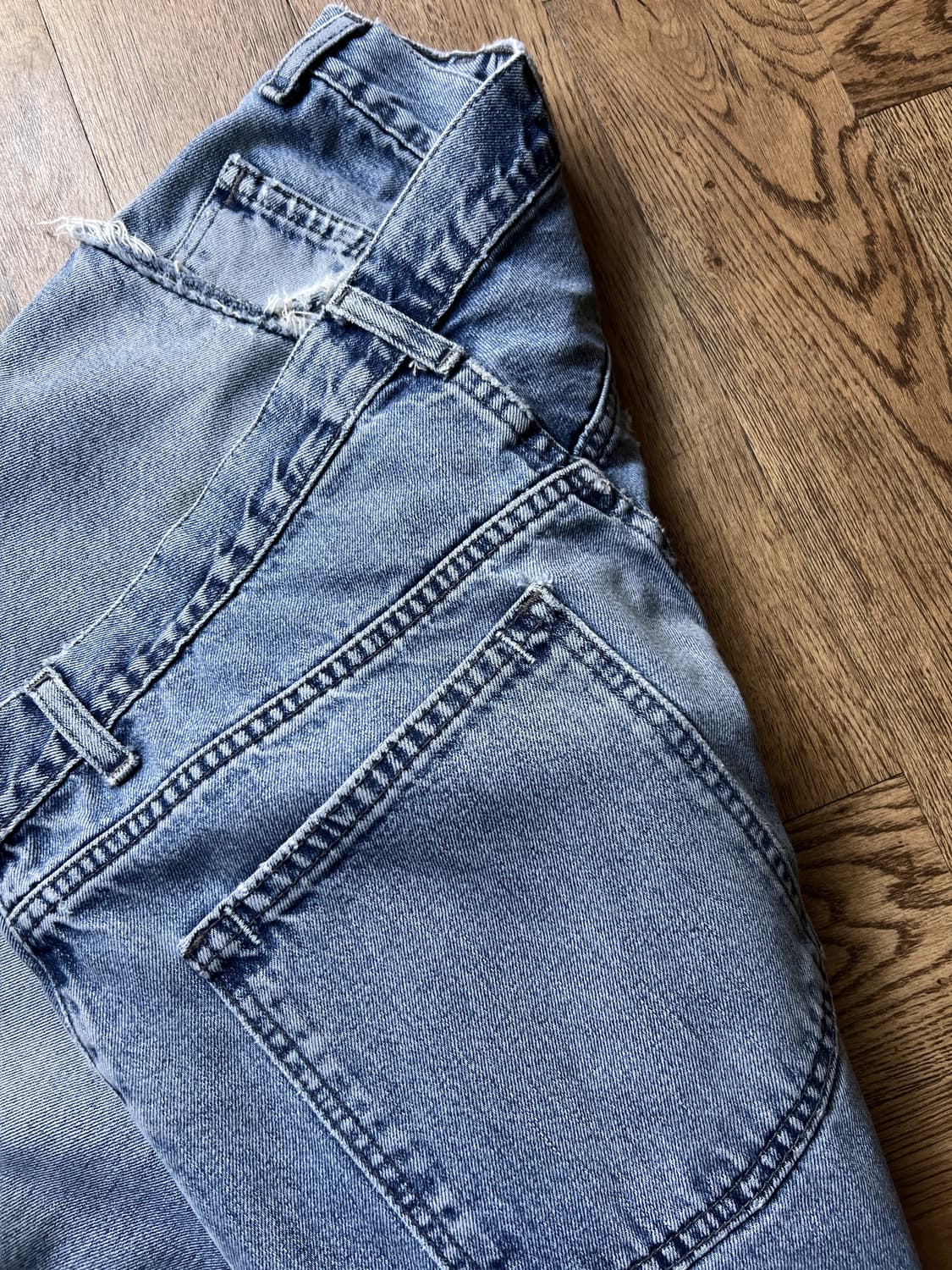 [38]00's 리바이스 USA 실버탭 와이드 배기 데님 팬츠 상품이미지8