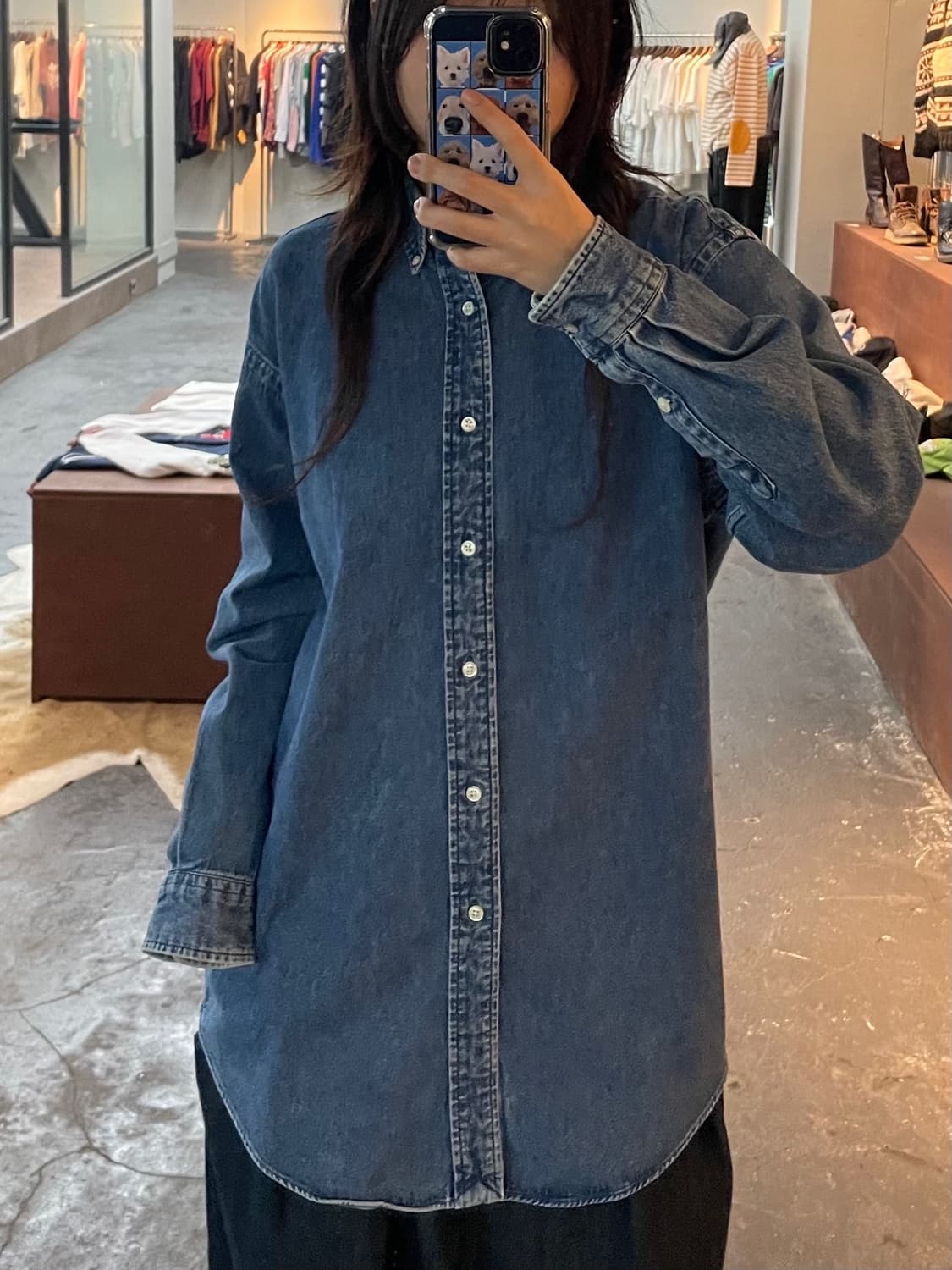 폴로 랄프로렌 데님 셔츠 H129 상품이미지1