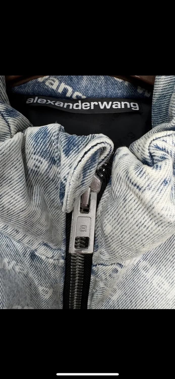 알렉산더왕 트롱프뢰유 데님 푸퍼 숏패딩 H2252 상품이미지5