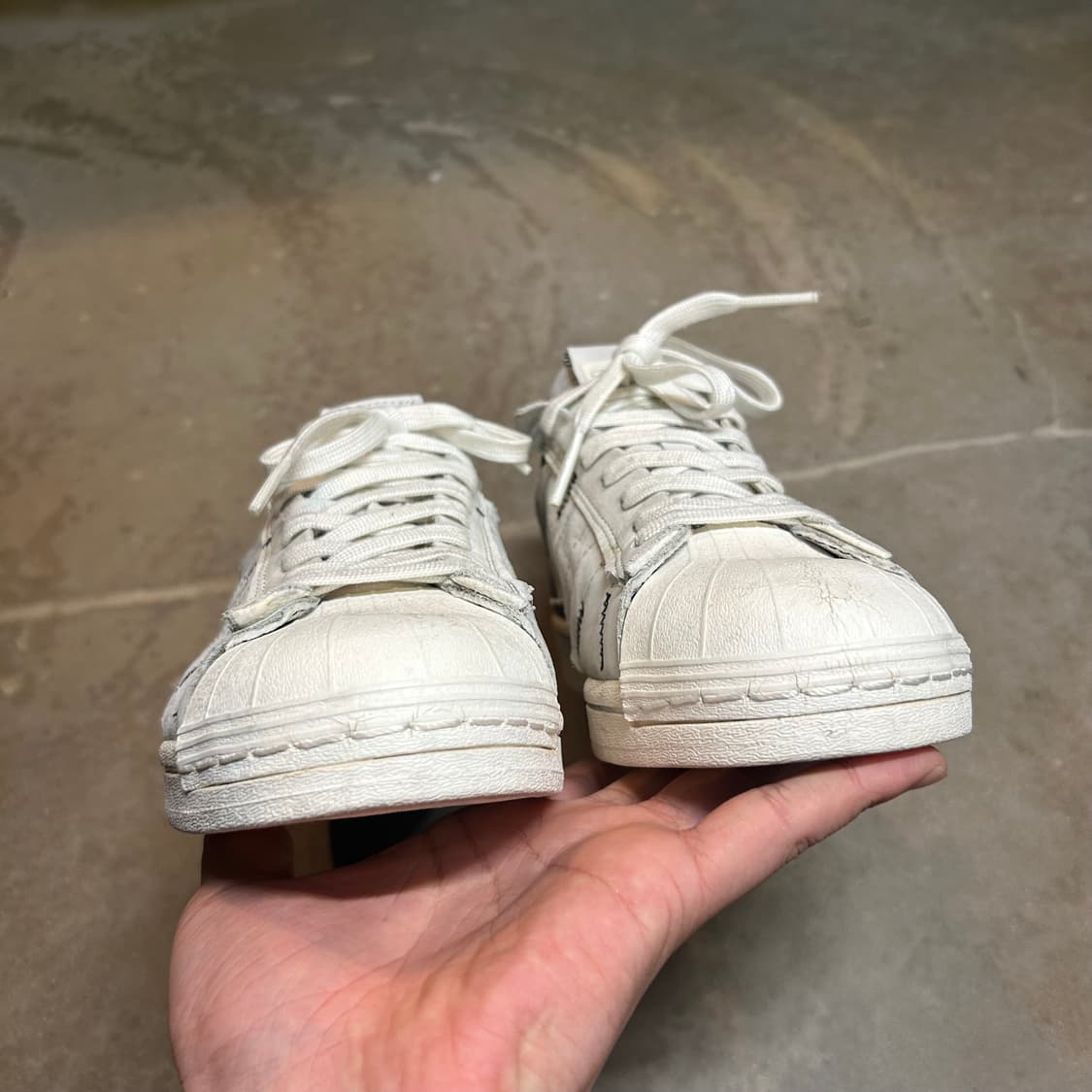 265) 아디다스 슈퍼스타 디컨스트럭티드 레더 상품이미지6