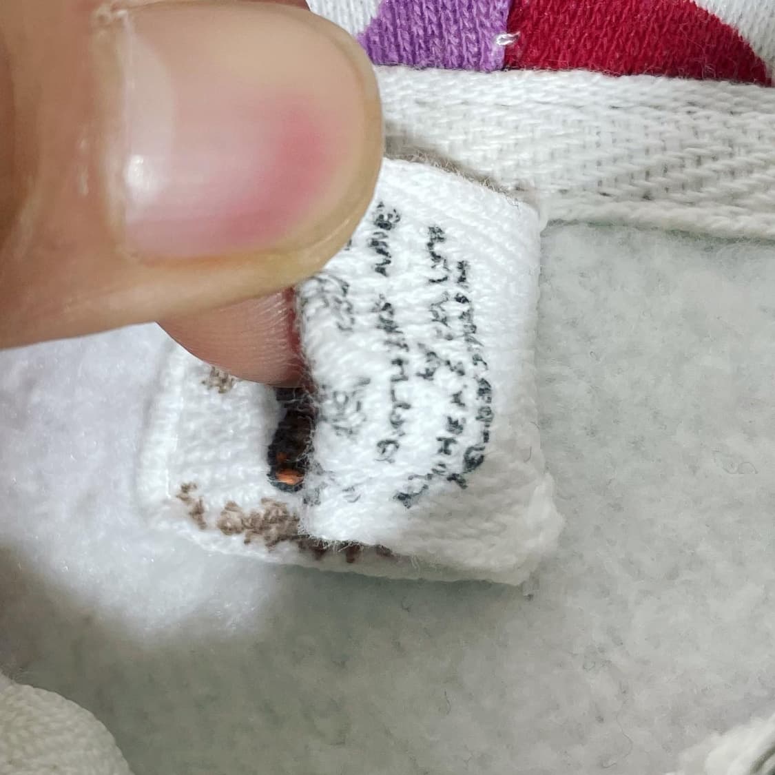 에이프 베이비밀로 카모패턴 풀후드집업 상품이미지8